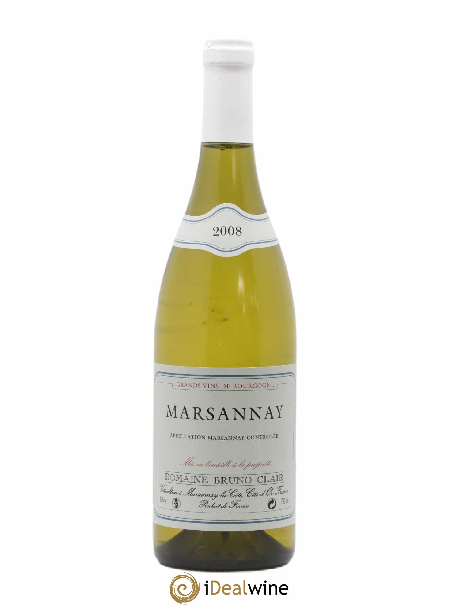 Marsannay Bruno Clair (Domaine) 2008 - Lot de 1 bouteille - 0