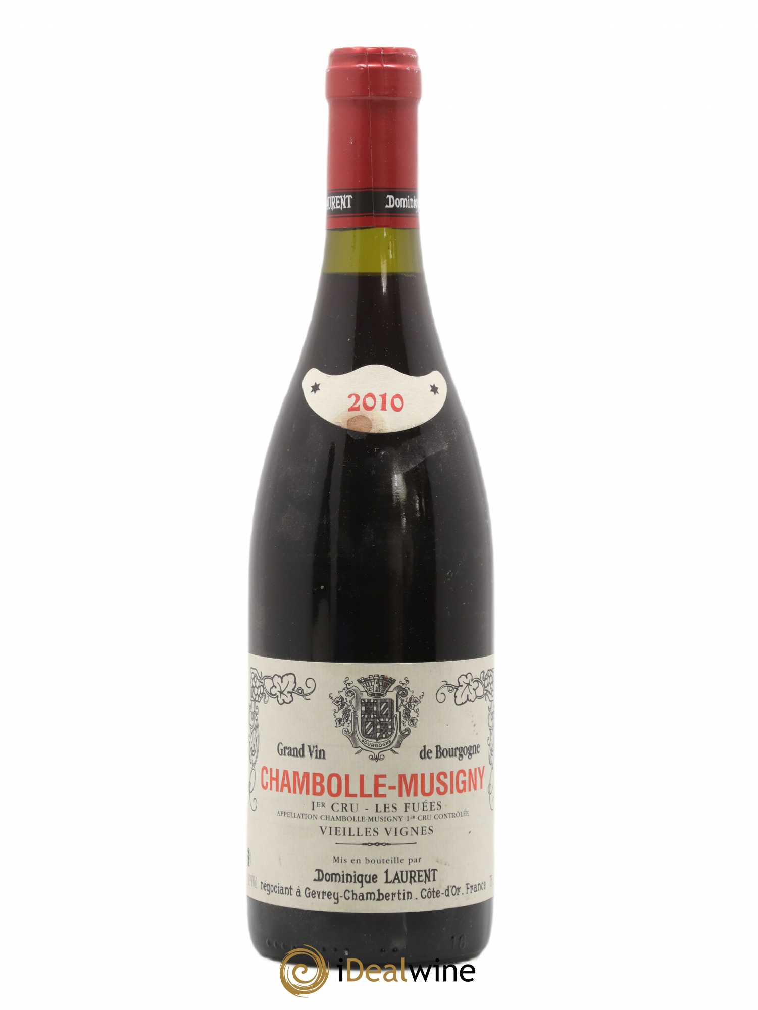 Chambolle-Musigny 1er Cru Les Fuées Vieilles Vignes Dominique Laurent 2010 - Lot de 1 bouteille - 0