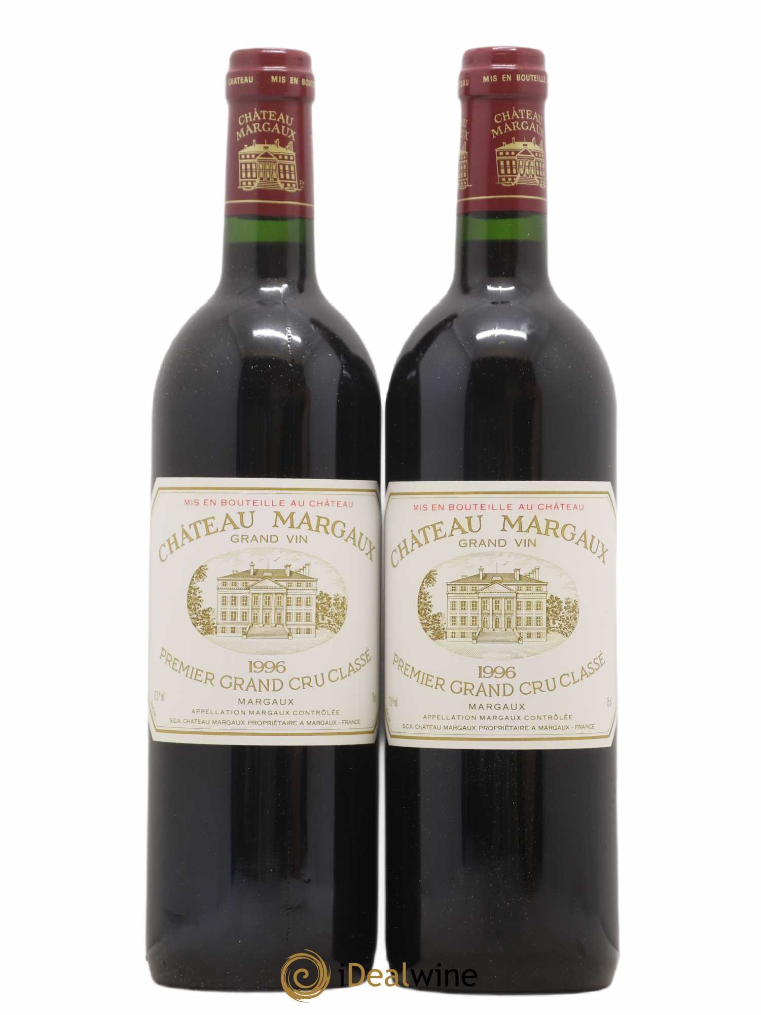 Caisse Primeurs Latour, Margaux, Lafite Rothschild, Pétrus, Mouton Rothschild, Cheval Blanc 1996 - Posten von 12 Flaschen - 4
