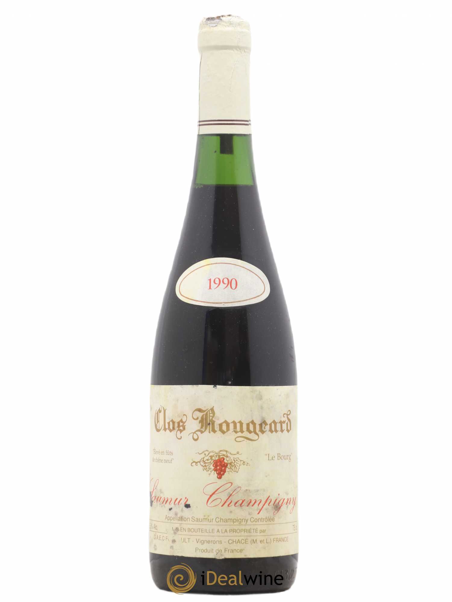 Saumur-Champigny Le Bourg Clos Rougeard 1990 - Lot de 1 bouteille - 0