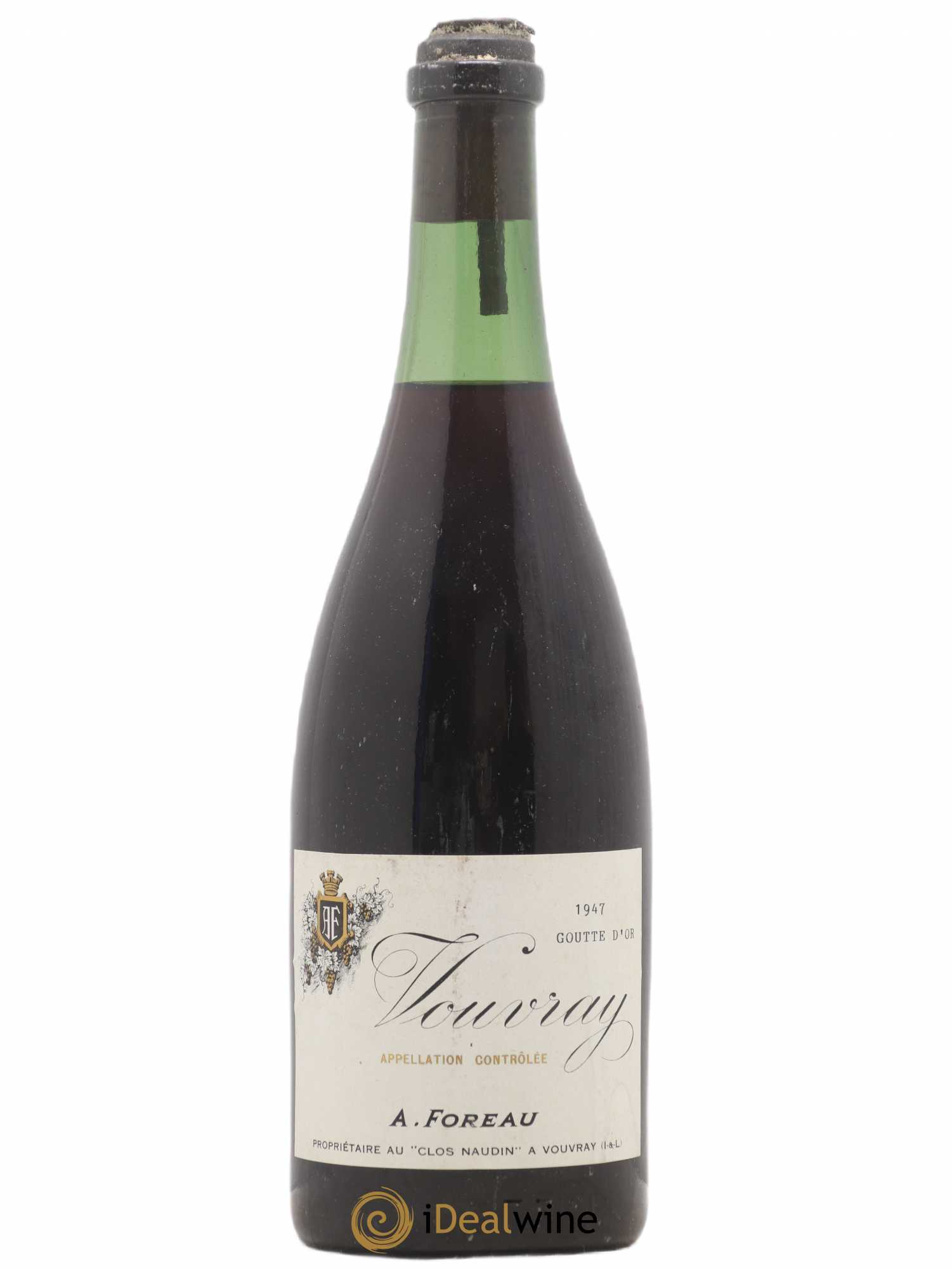 Vouvray Goutte d'Or Clos Naudin - Philippe Foreau 1947 - Lotto di 1 bottiglia - 0
