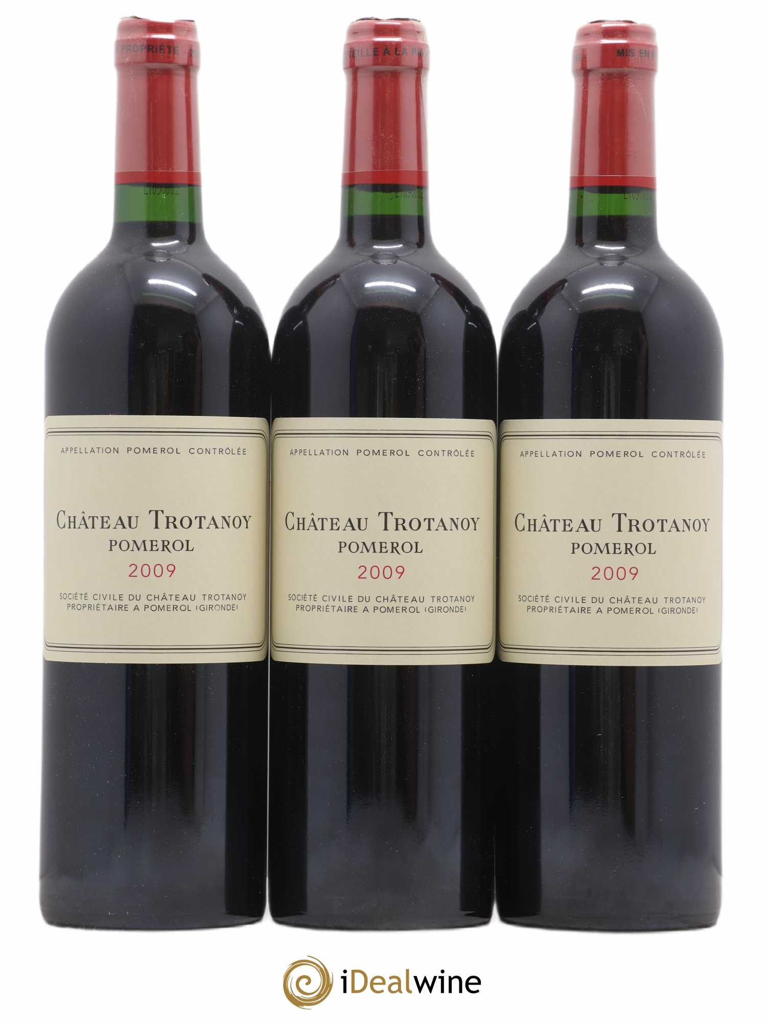 Château Trotanoy 2009 - Lot de 3 bouteilles - 0