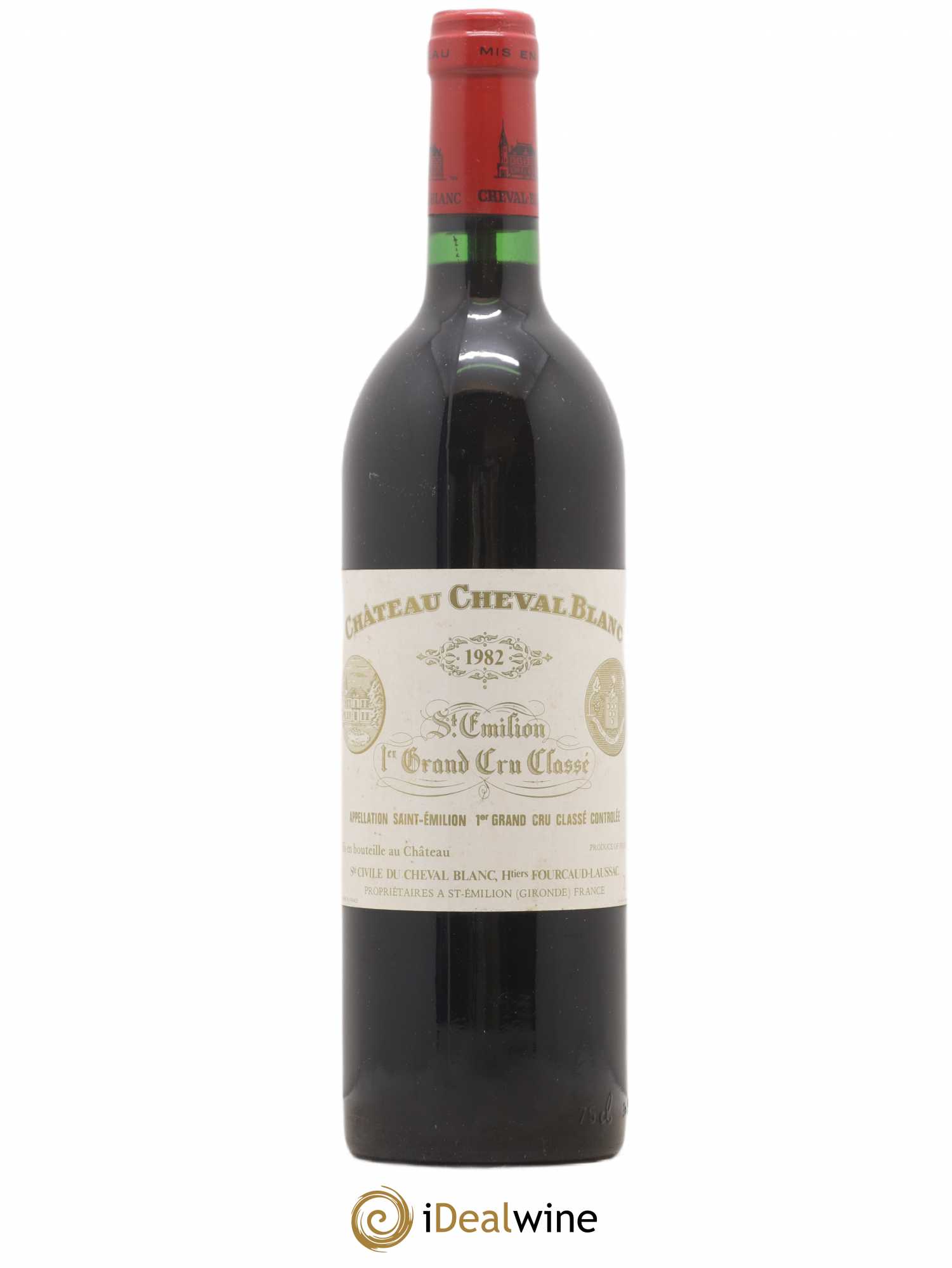 Château Cheval Blanc 1er Grand Cru Classé A 1982 - Lot de 1 bouteille - 0