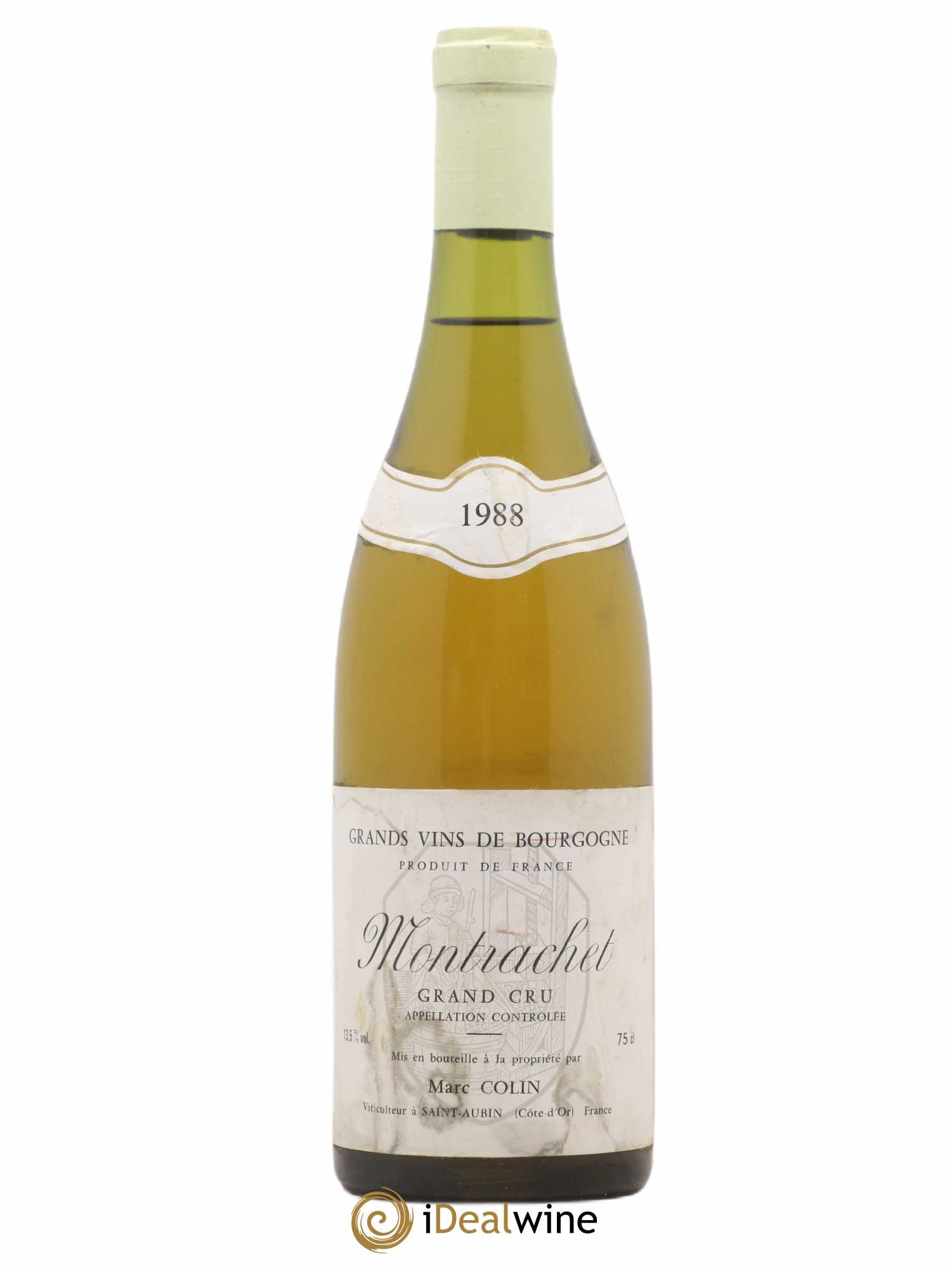 Montrachet Grand Cru Marc Colin & Fils 1988 - Lot de 1 bouteille - 0