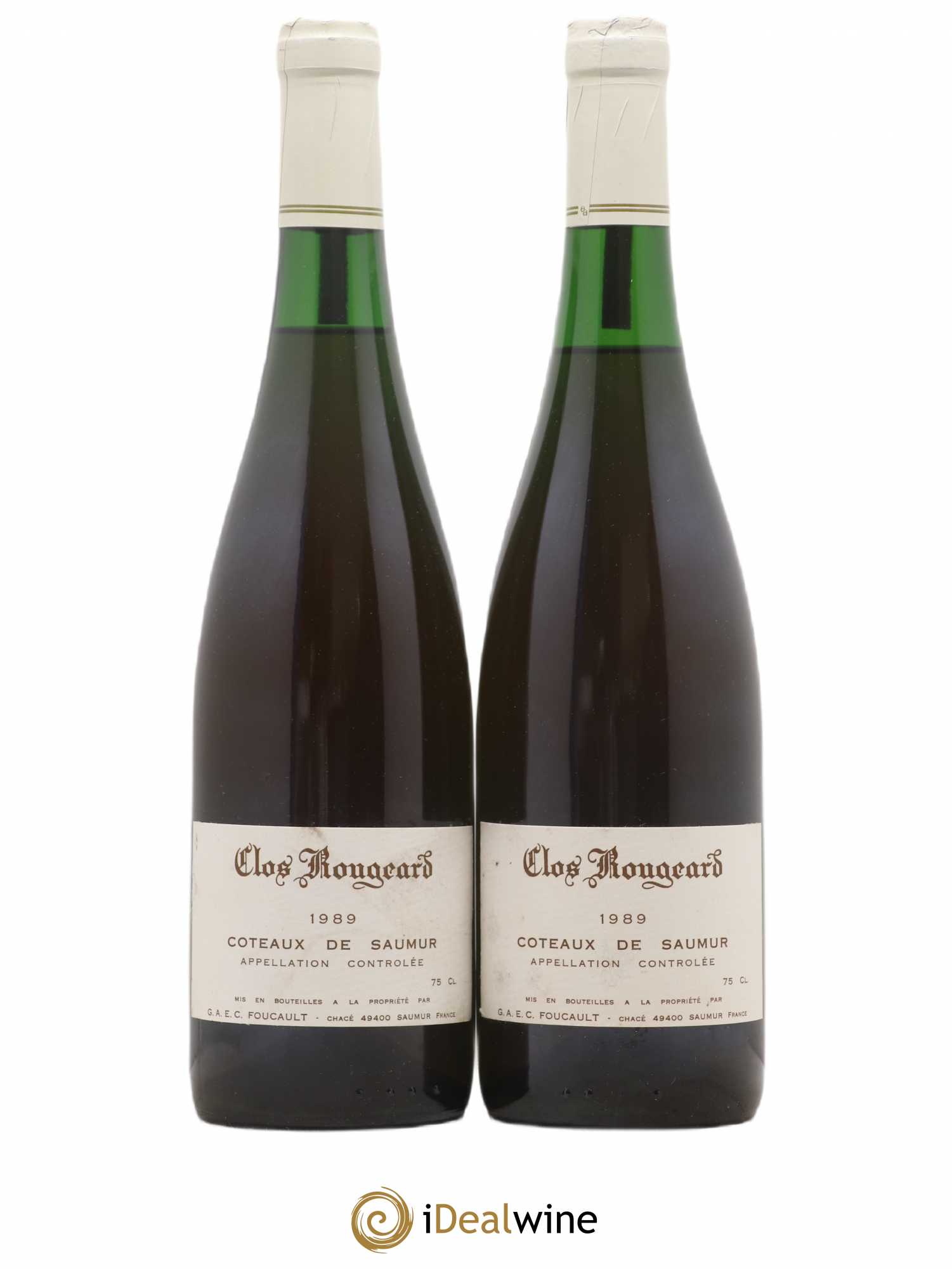 Coteaux de Saumur Clos Rougeard 1989 - Lotto di 2 bottiglie - 0