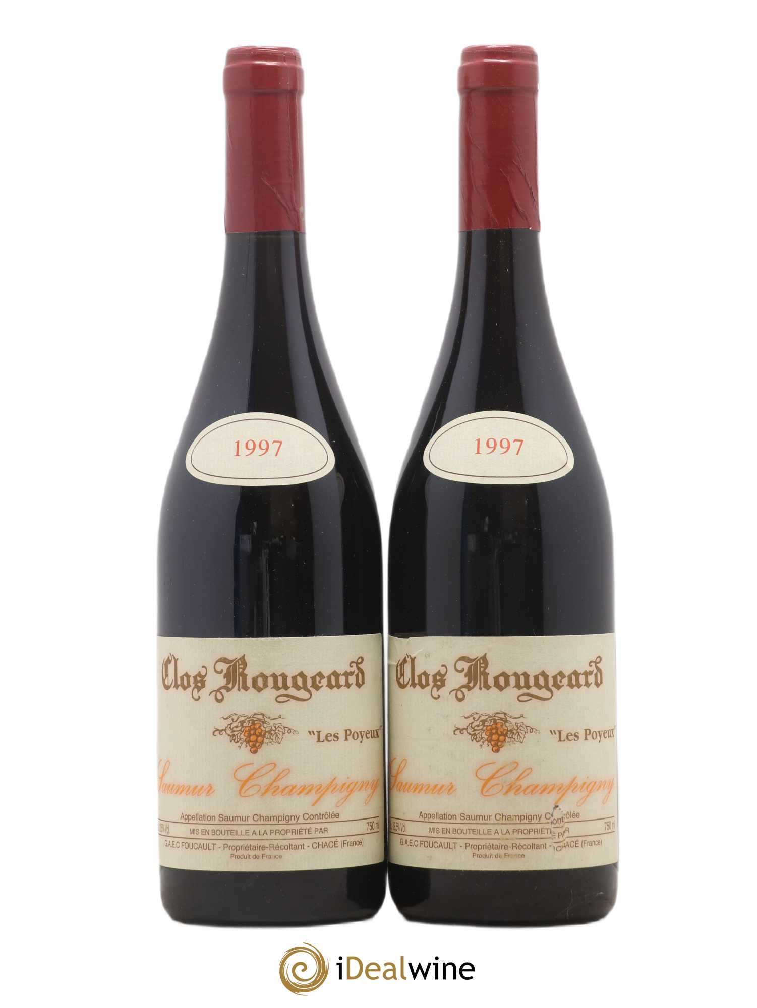 Saumur-Champigny Les Poyeux Clos Rougeard 1997 - Lot de 2 bouteilles - 0