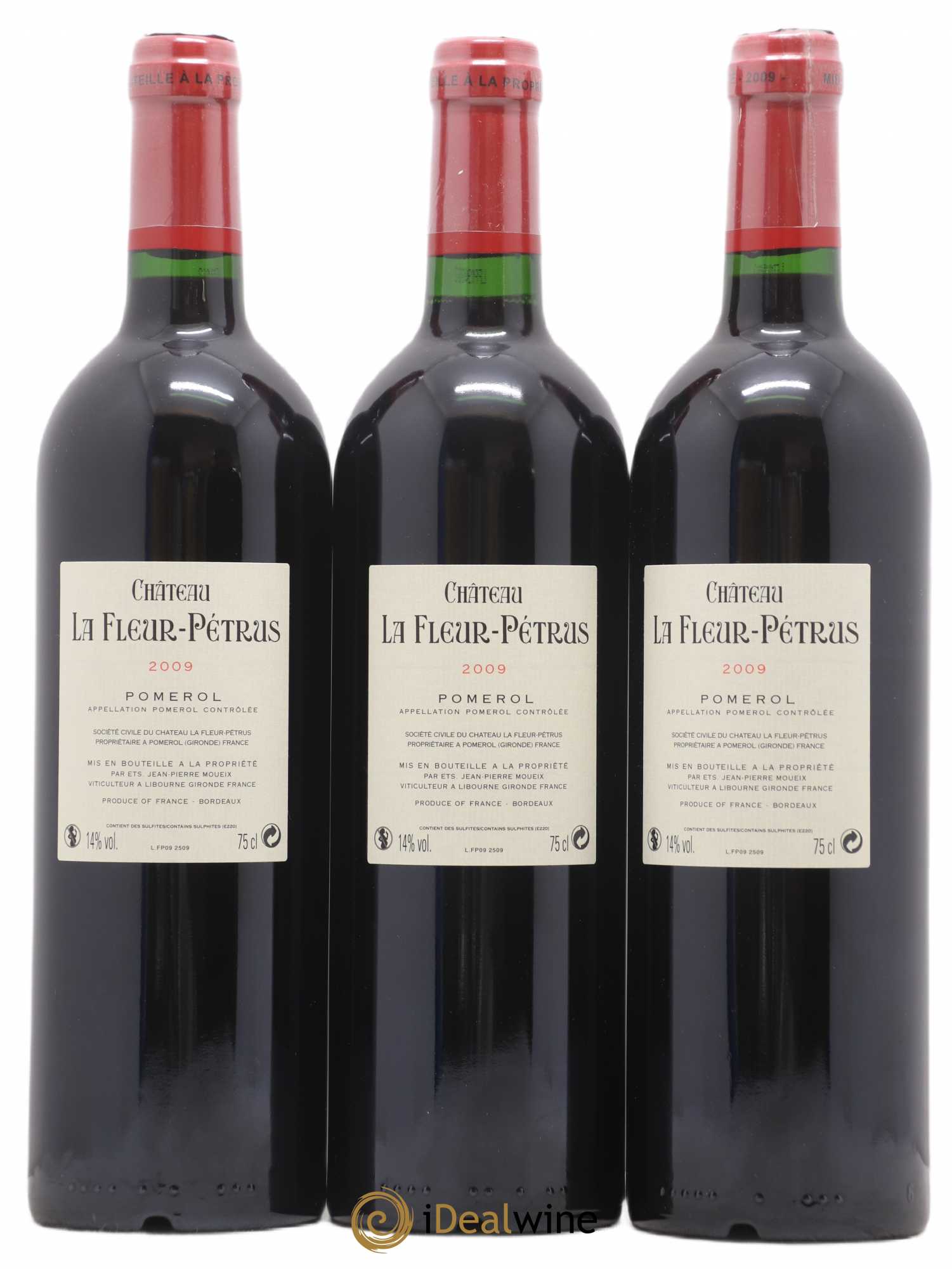 Château la Fleur Petrus 2009 - Lot de 3 bouteilles - 1
