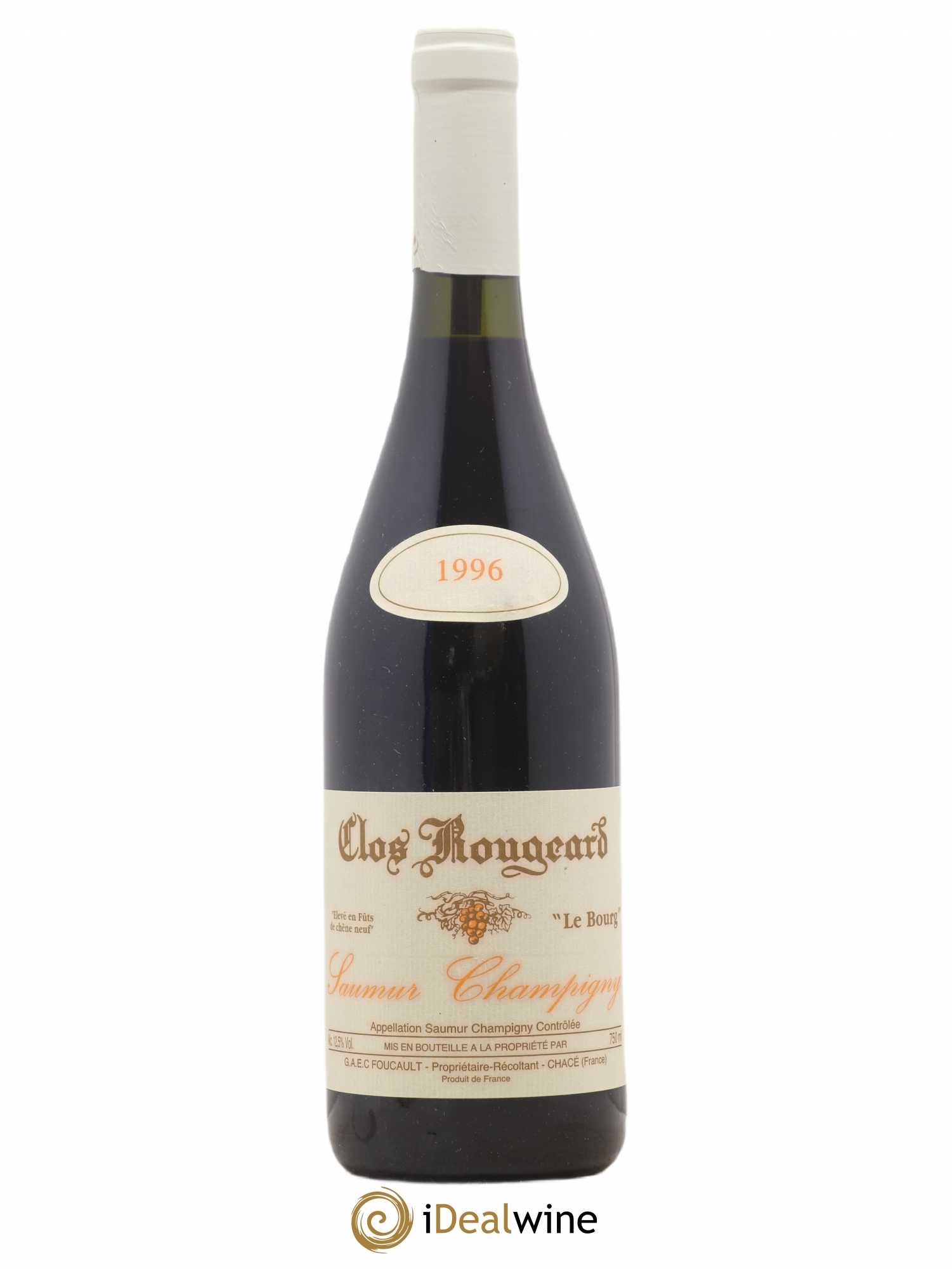 Saumur-Champigny Le Bourg Clos Rougeard 1996 - Lot de 1 bouteille - 0