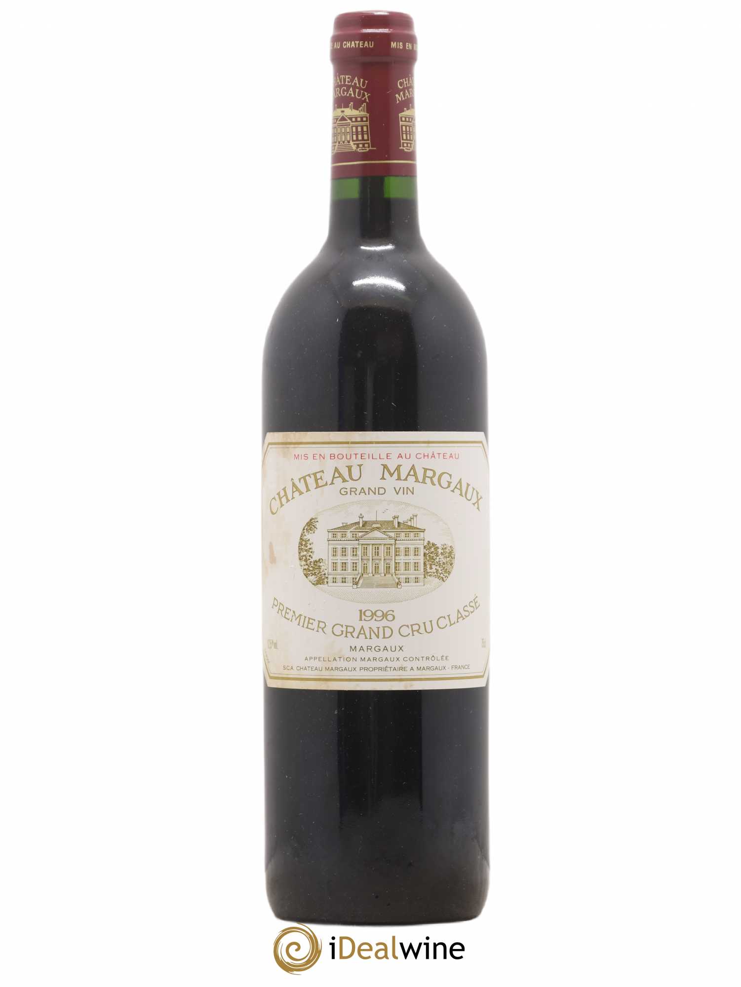 Château Margaux 1er Grand Cru Classé 1996 - Lot de 1 bouteille - 0