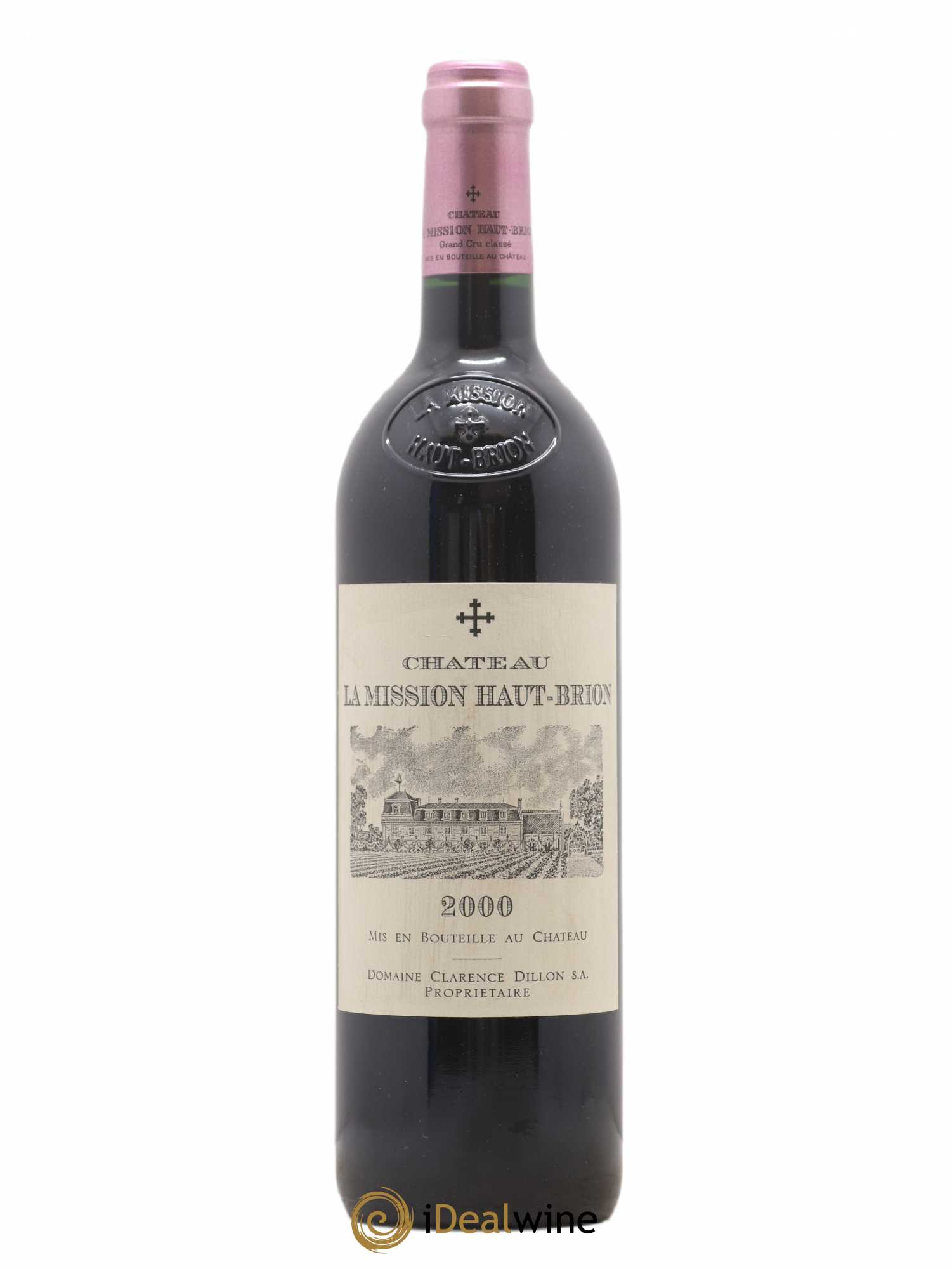 Château la Mission Haut-Brion Cru Classé de Graves 2000 - Lot de 1 bouteille - 0