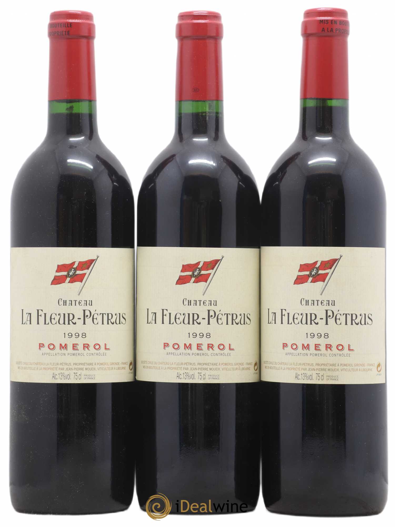 Château la Fleur Petrus 1998 - Lot de 3 bouteilles - 0