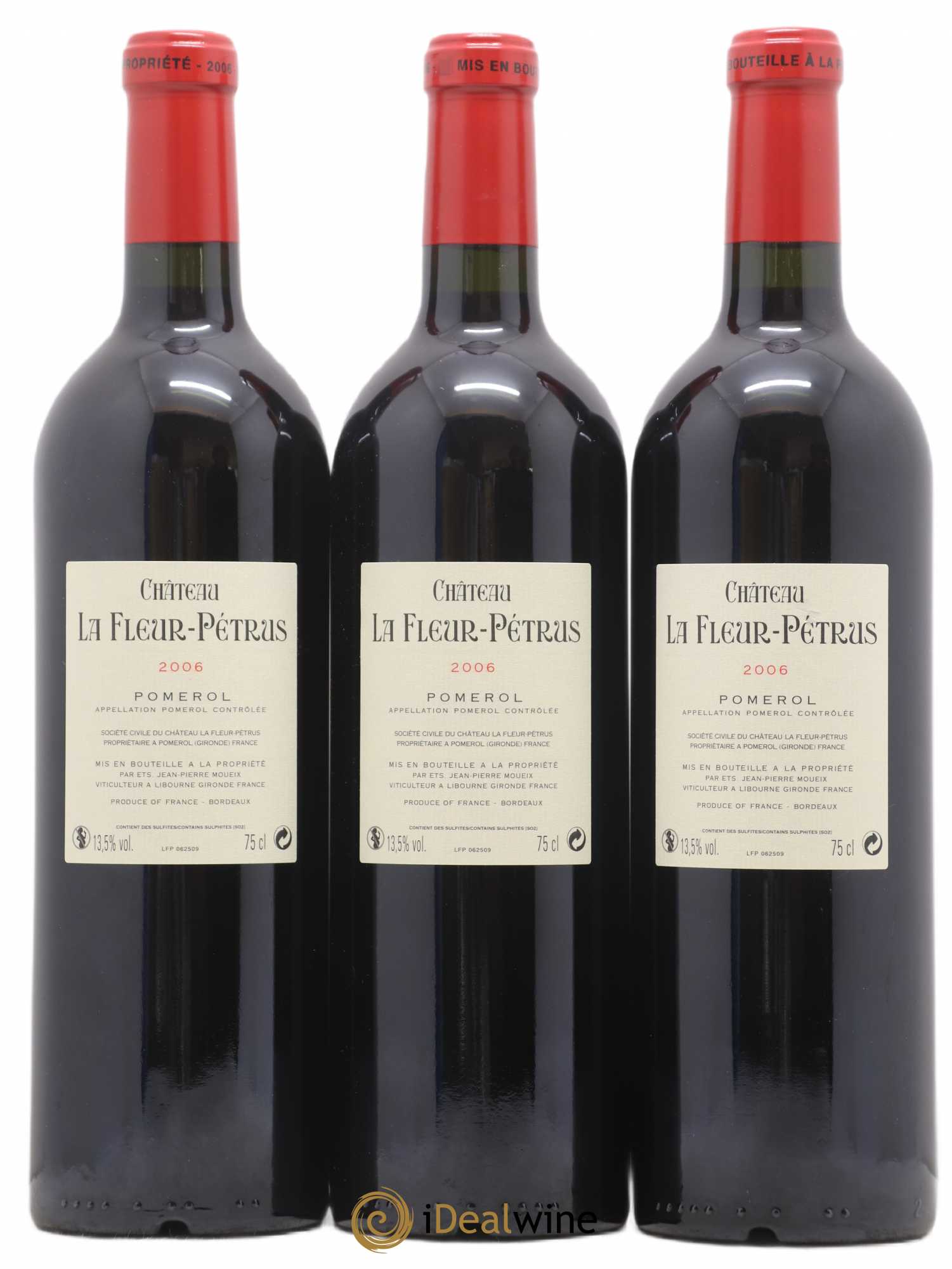 Château la Fleur Petrus 2006 - Lot de 3 bouteilles - 1