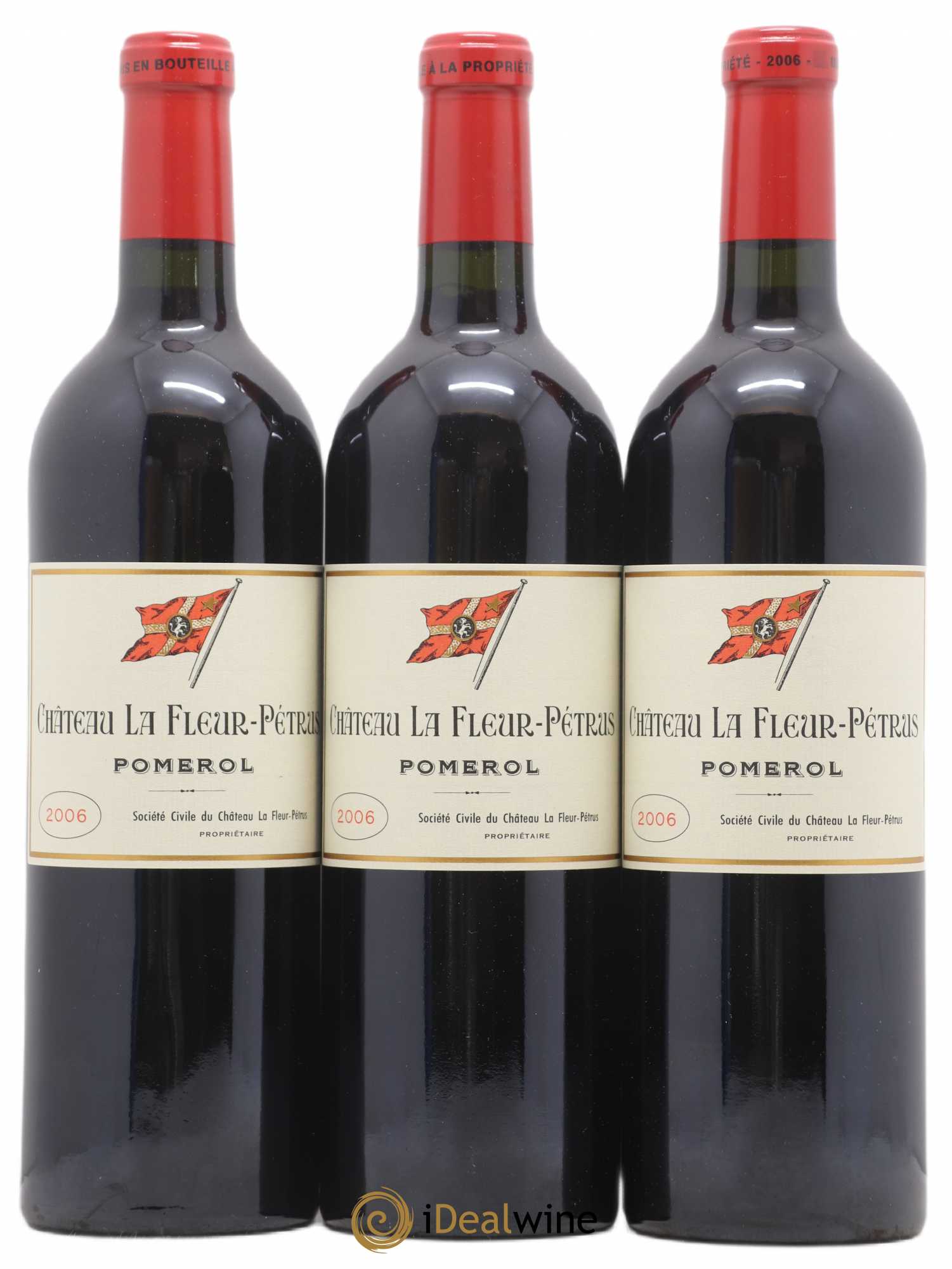 Château la Fleur Petrus 2006 - Lot de 3 bouteilles - 0