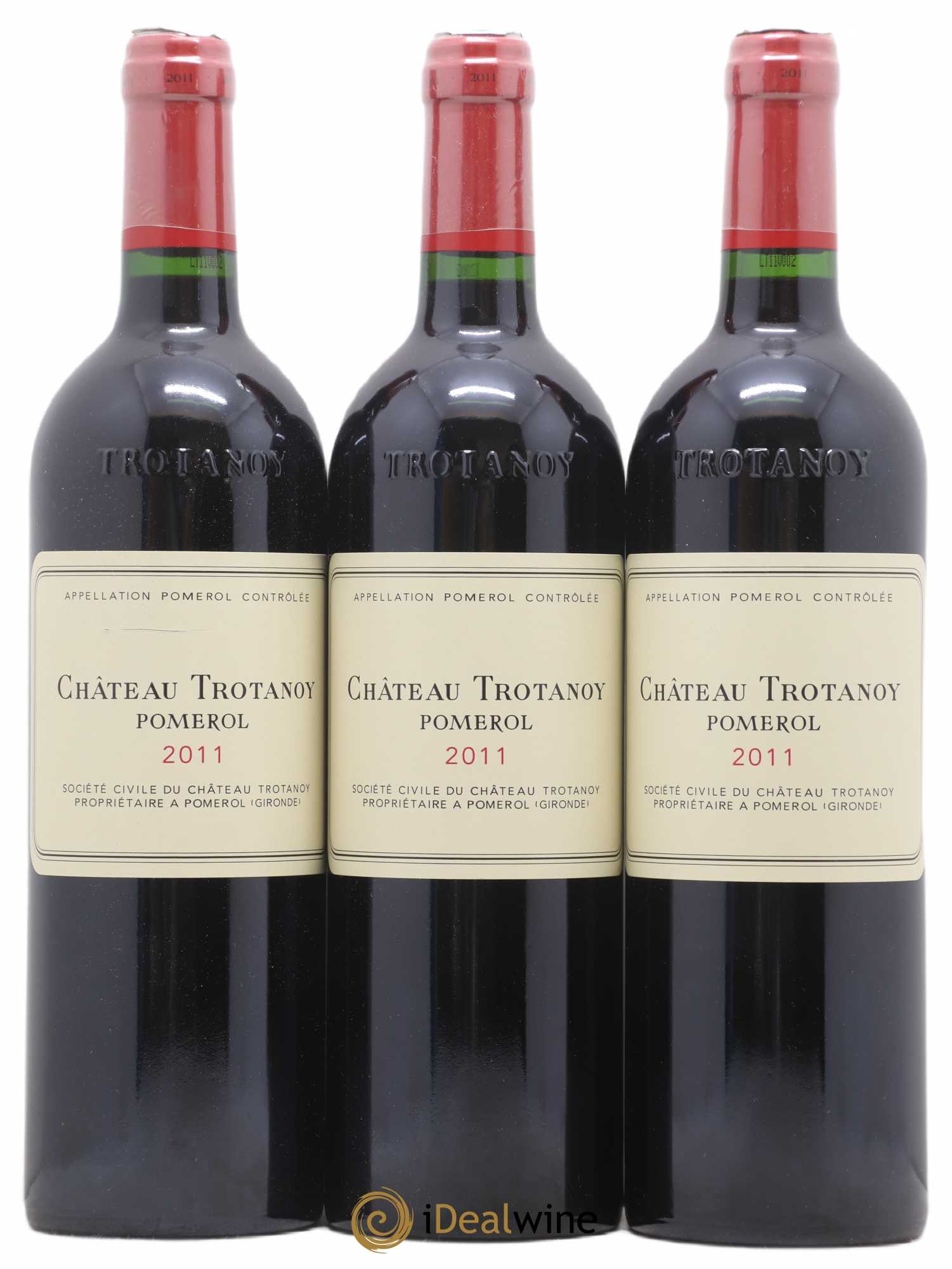 Château Trotanoy 2011 - Lot de 3 bouteilles - 0