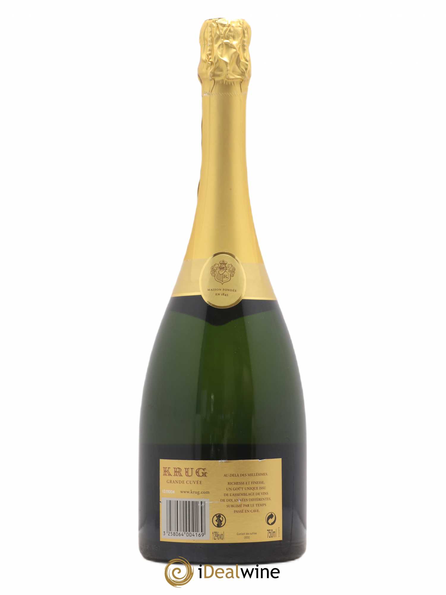 Grande Cuvée - 160ème édition Krug - Lot of 1 bottle - 1