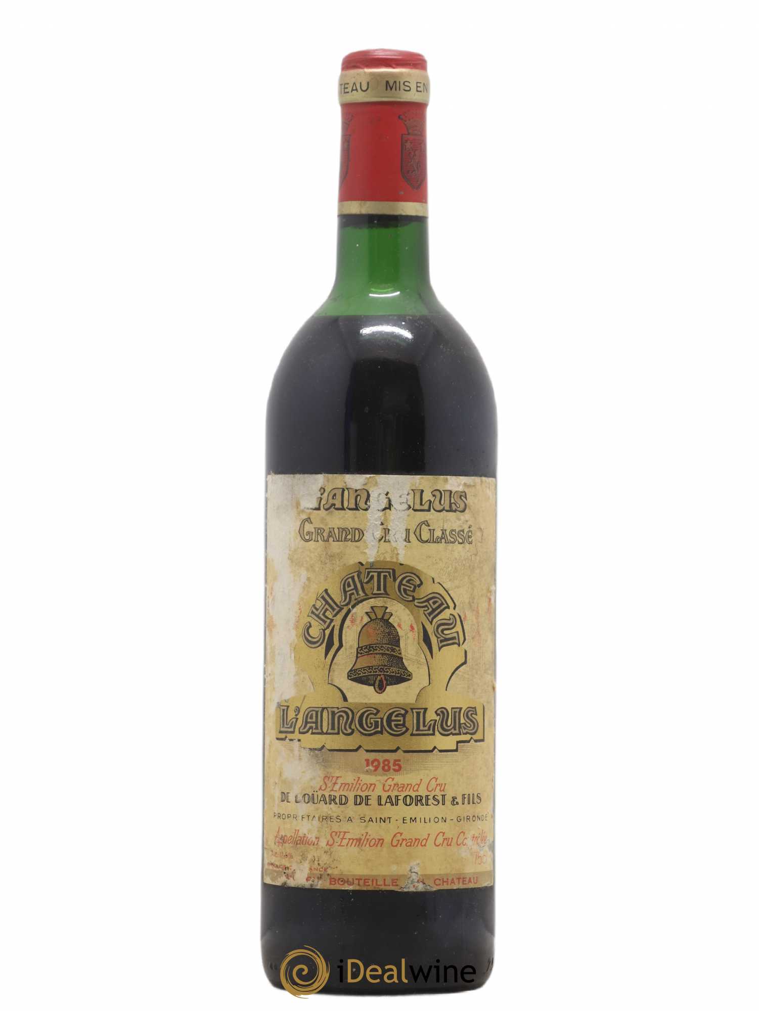 Château Angélus 1er Grand Cru Classé A 1985 - Lot de 1 bouteille - 0