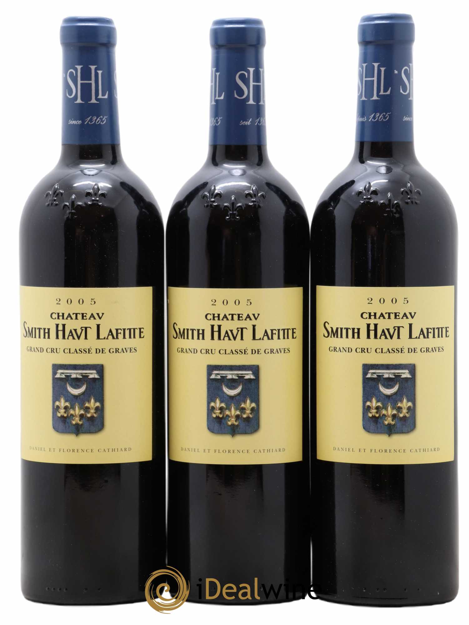 Château Smith Haut Lafitte Cru Classé de Graves 2005 - Lot of 3 bottles - 0