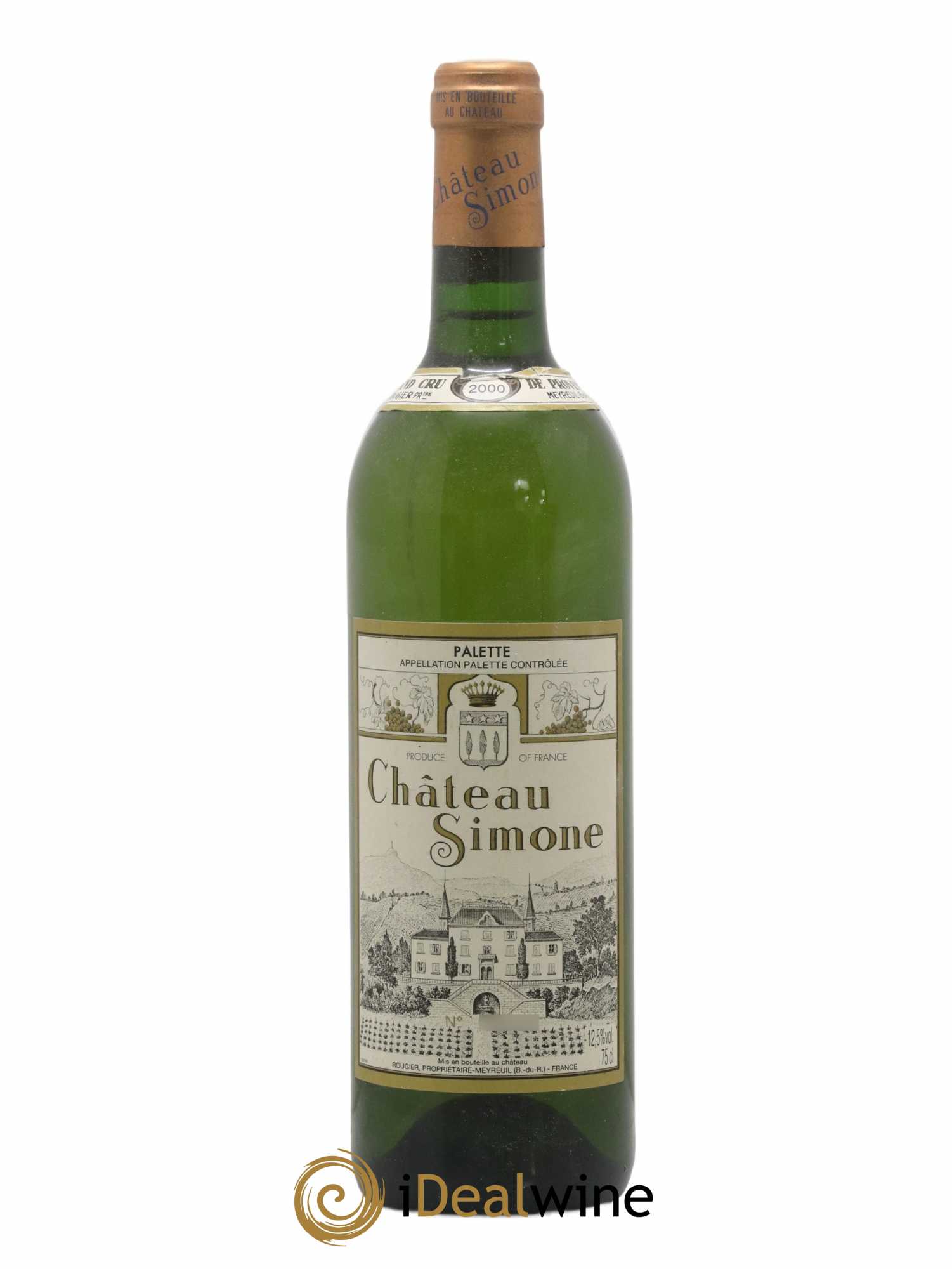 Palette Château Simone Famille Rougier 2000 - Lot de 1 bouteille - 0
