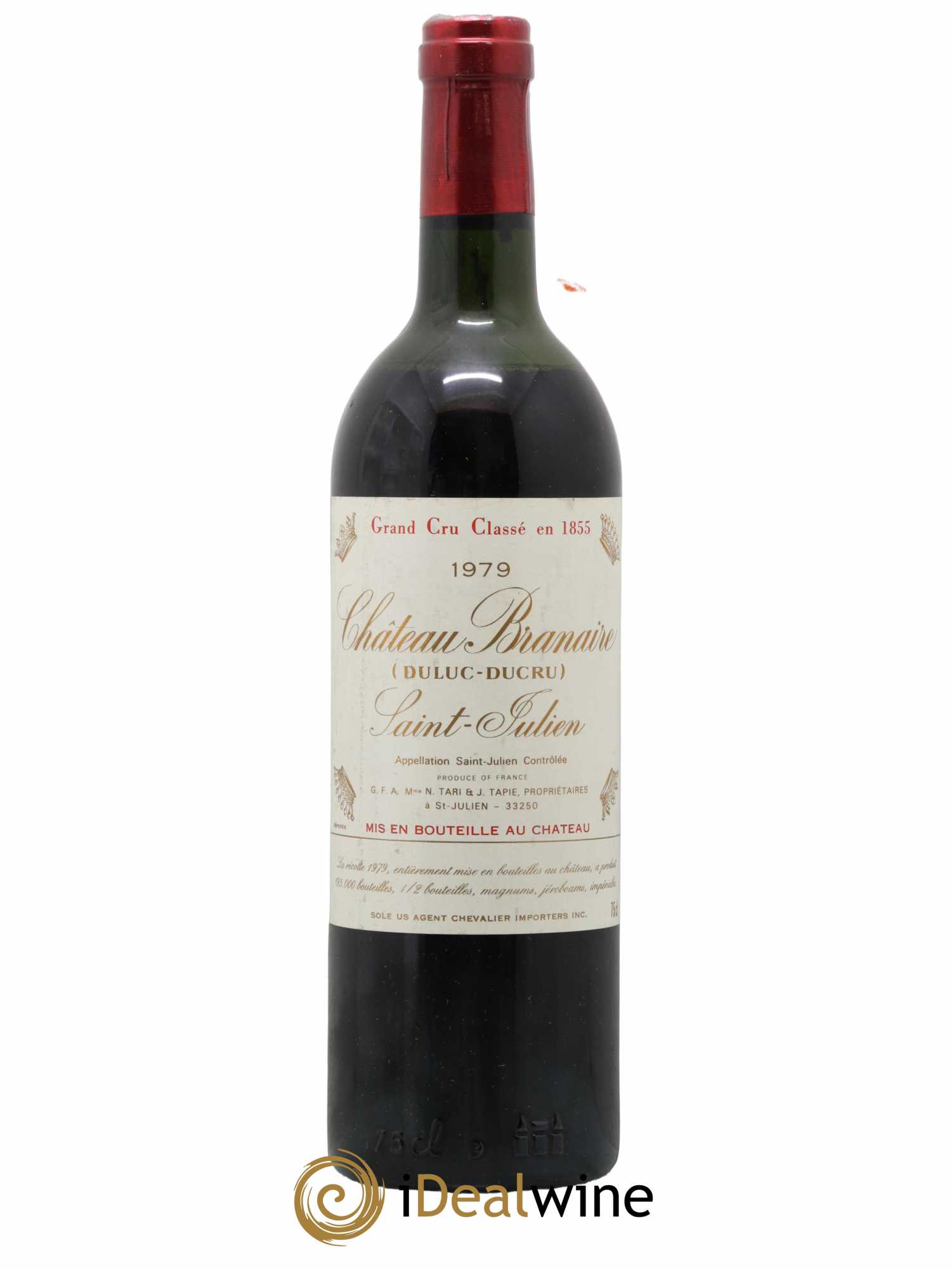Château Branaire Ducru 4ème Grand Cru Classé 1979 - Lot de 1 bouteille - 0