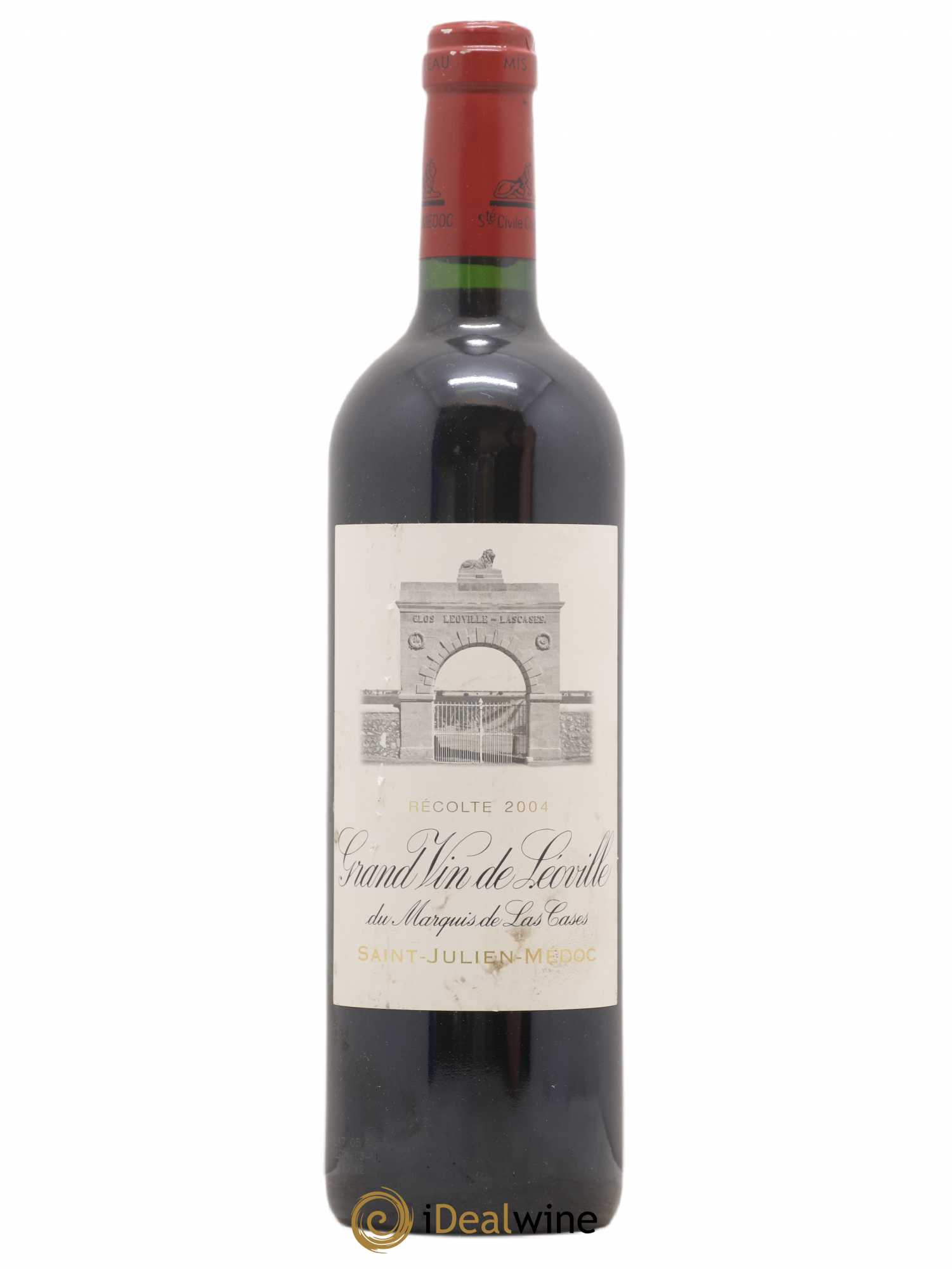 Château Léoville Las Cases 2ème Grand Cru Classé 2004 - Lot de 1 bouteille - 0