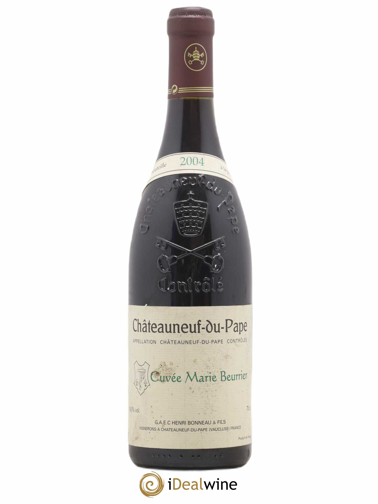 Châteauneuf-du-Pape Marie Beurrier Henri Bonneau & Fils 2004 - Lot de 1 bouteille - 0