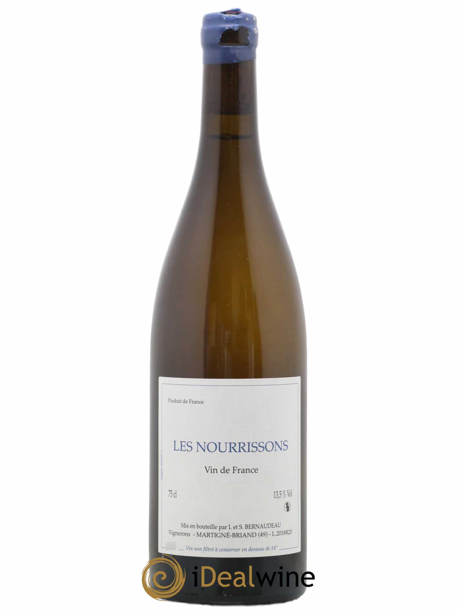 Vin de France Les Nourrissons Stéphane Bernaudeau 2018 - Lot de 1 bouteille - 0