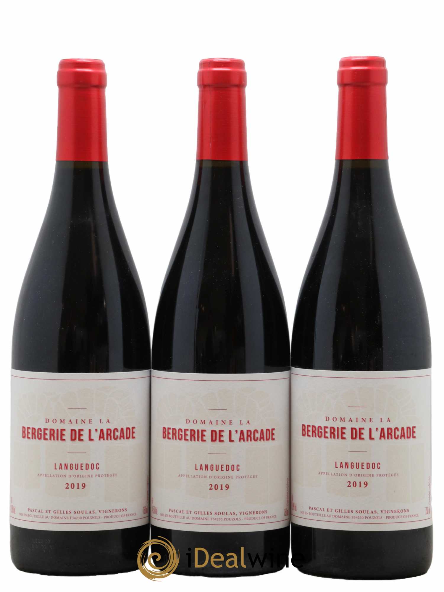 Languedoc La Bergerie de l'Arcade (Domaine) 2019 - Lot de 3 bouteilles - 0