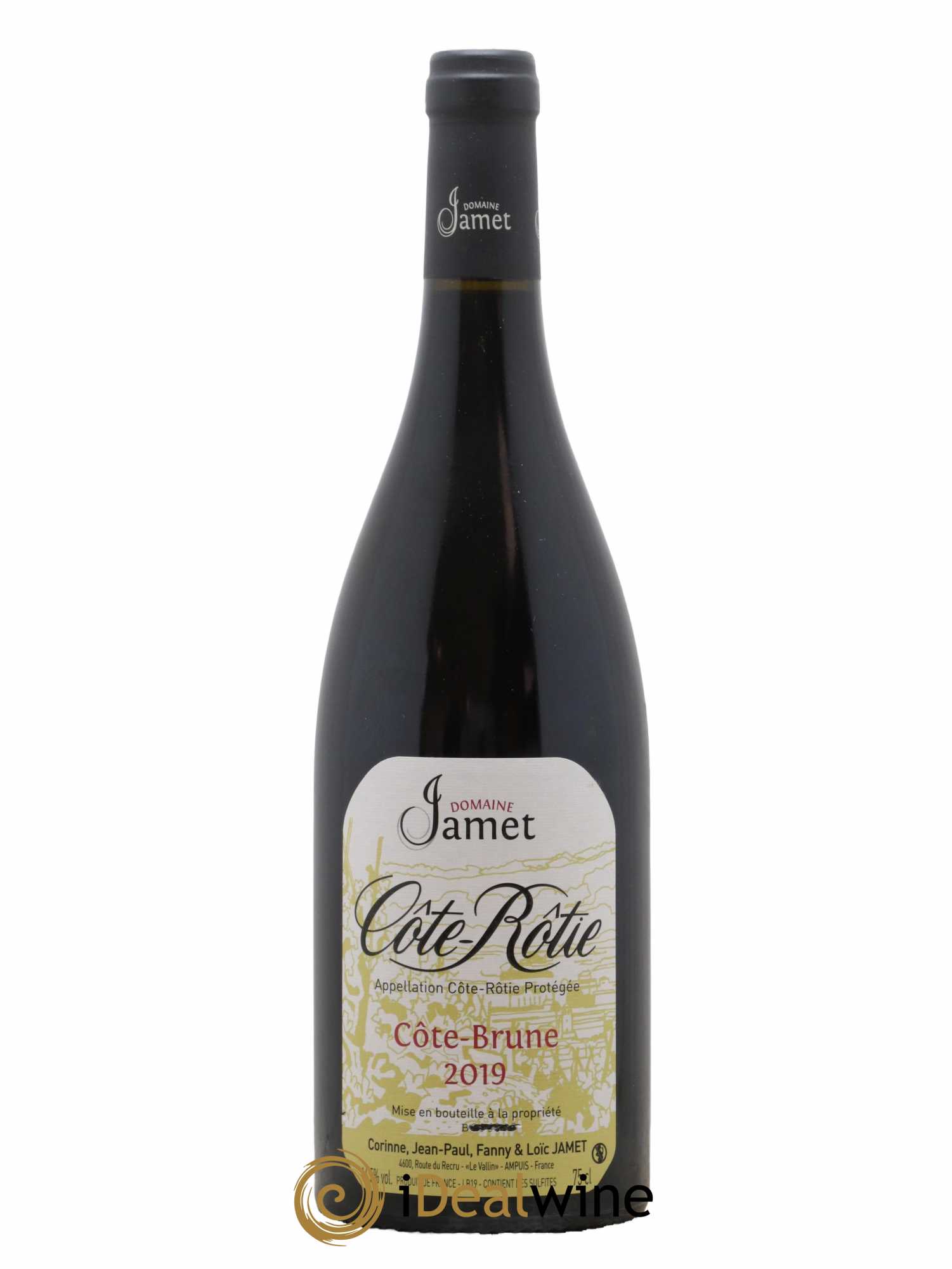 Côte-Rôtie Côte Brune Jamet (Domaine) 2019 - Lot de 1 bouteille - 0