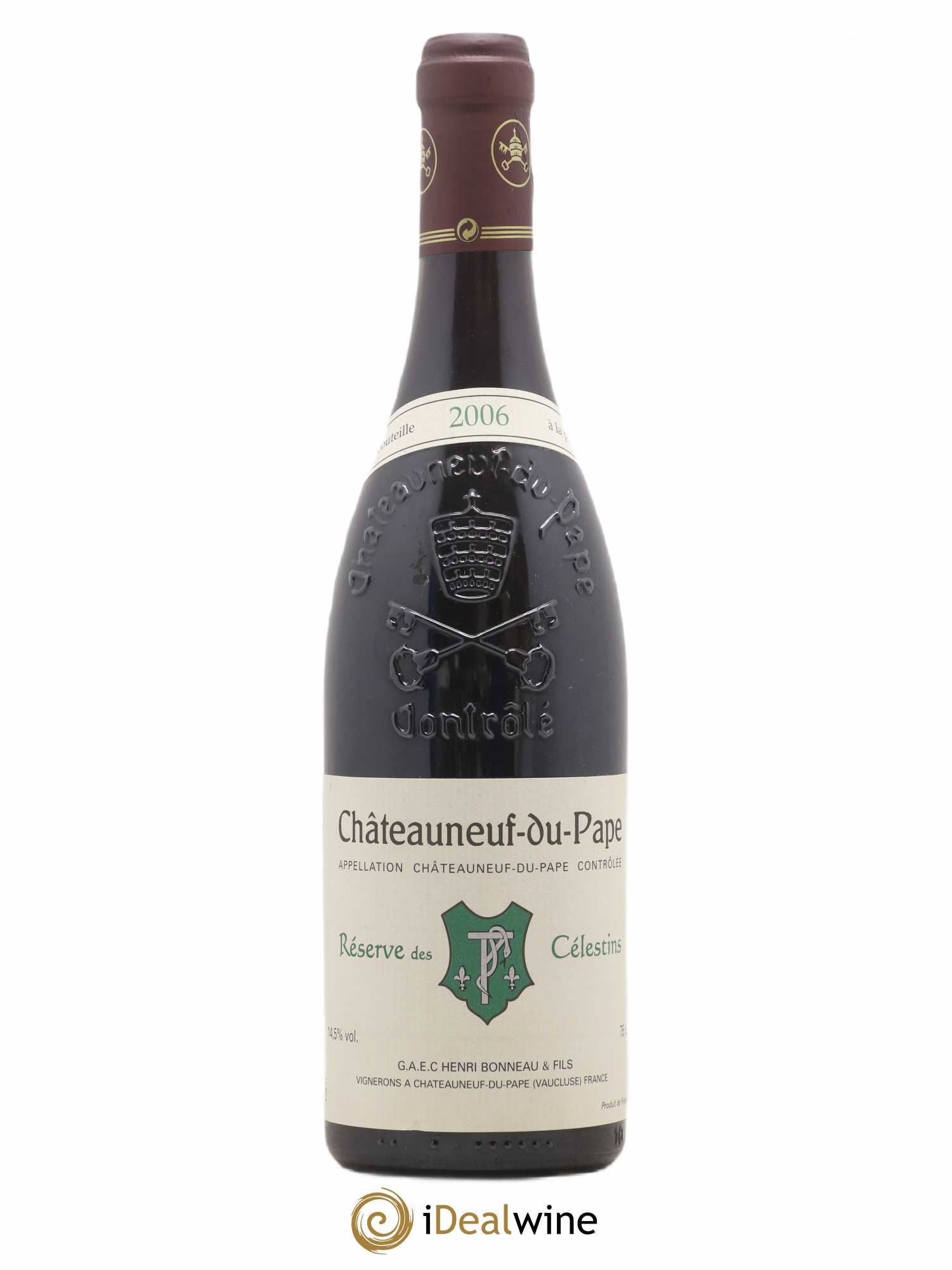 Châteauneuf-du-Pape Réserve des Célestins Henri Bonneau & Fils 2006 - Lot de 1 bouteille - 0