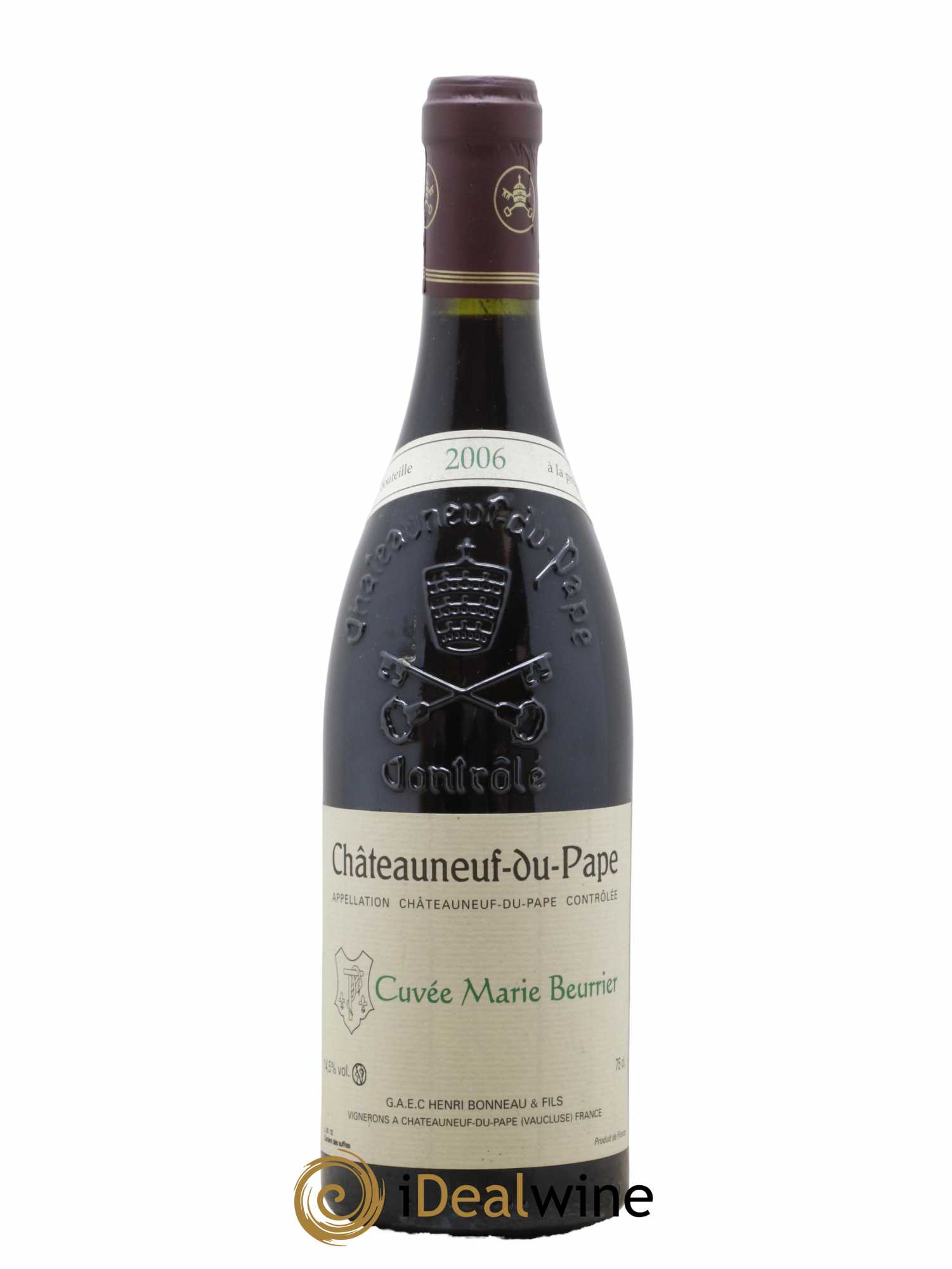 Châteauneuf-du-Pape Marie Beurrier Henri Bonneau & Fils 2006 - Lot de 1 bouteille - 0