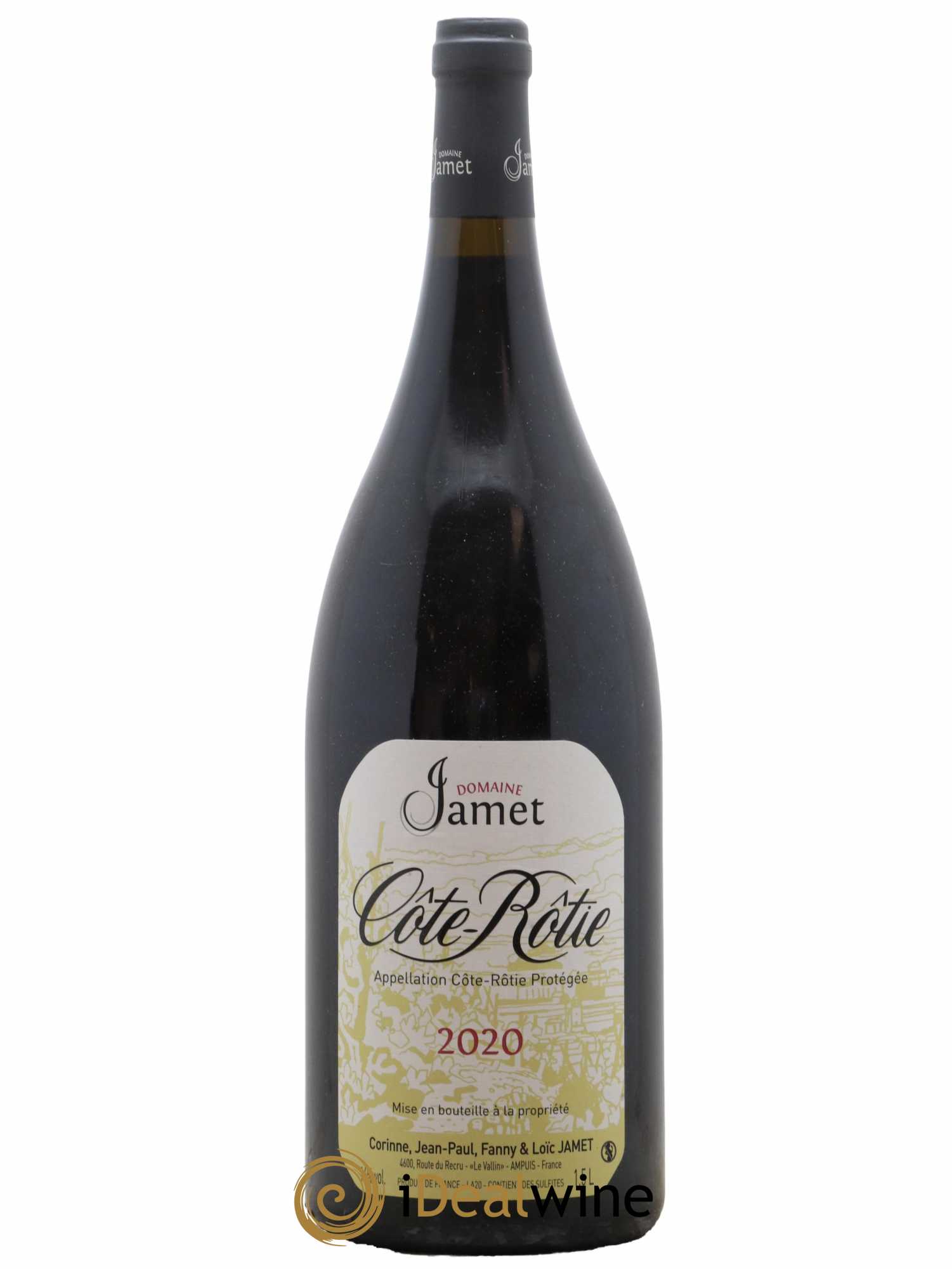 Côte-Rôtie Jamet (Domaine) 2020 - Lot de 1 magnum - 0