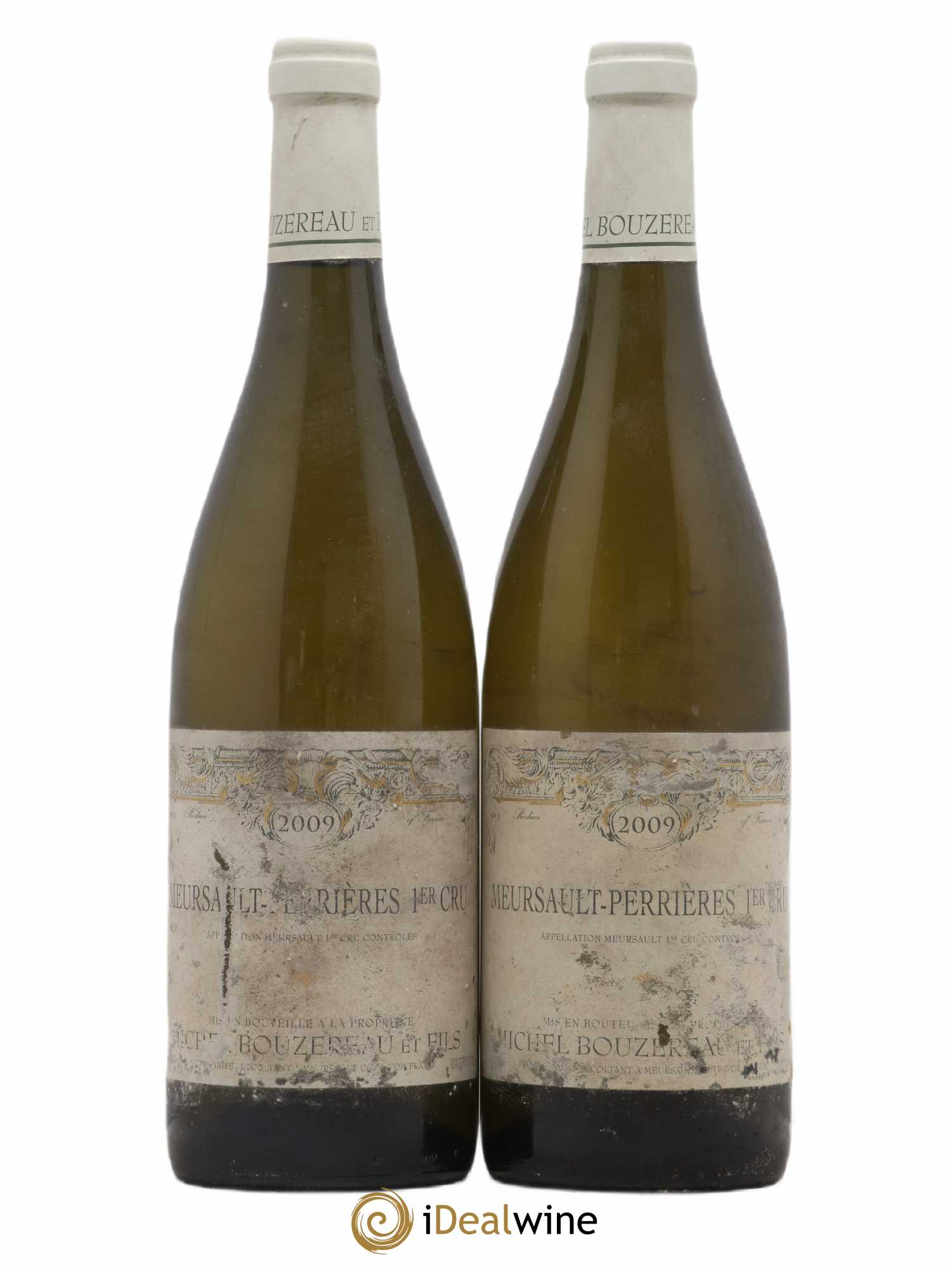 Meursault 1er Cru Perrières Michel Bouzereau et Fils (Domaine) 2009 - Lot de 2 bouteilles - 0
