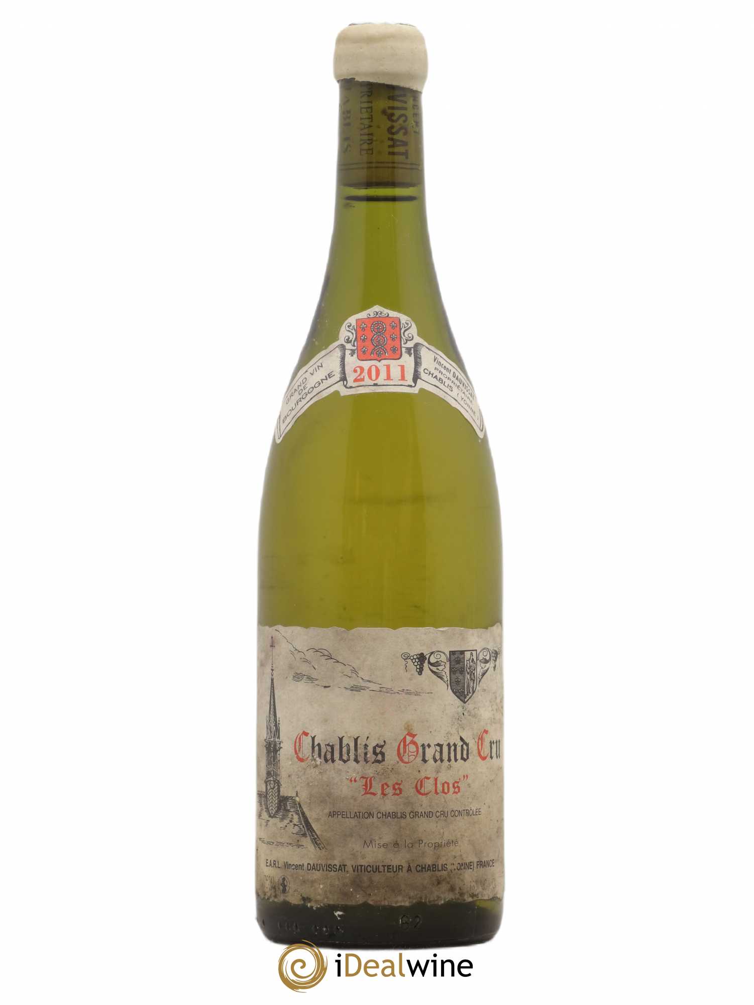 Chablis Grand Cru Les Clos Vincent Dauvissat (Domaine) 2011 - Lot de 1 bouteille - 0