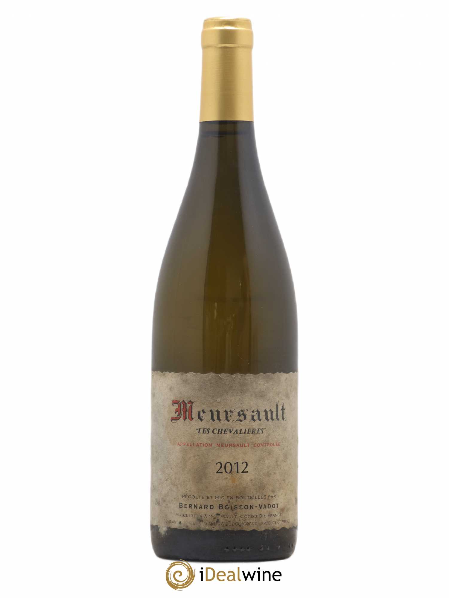 Meursault Les Chevalières Boisson-Vadot (Domaine) 2012 - Lot de 1 bouteille - 0