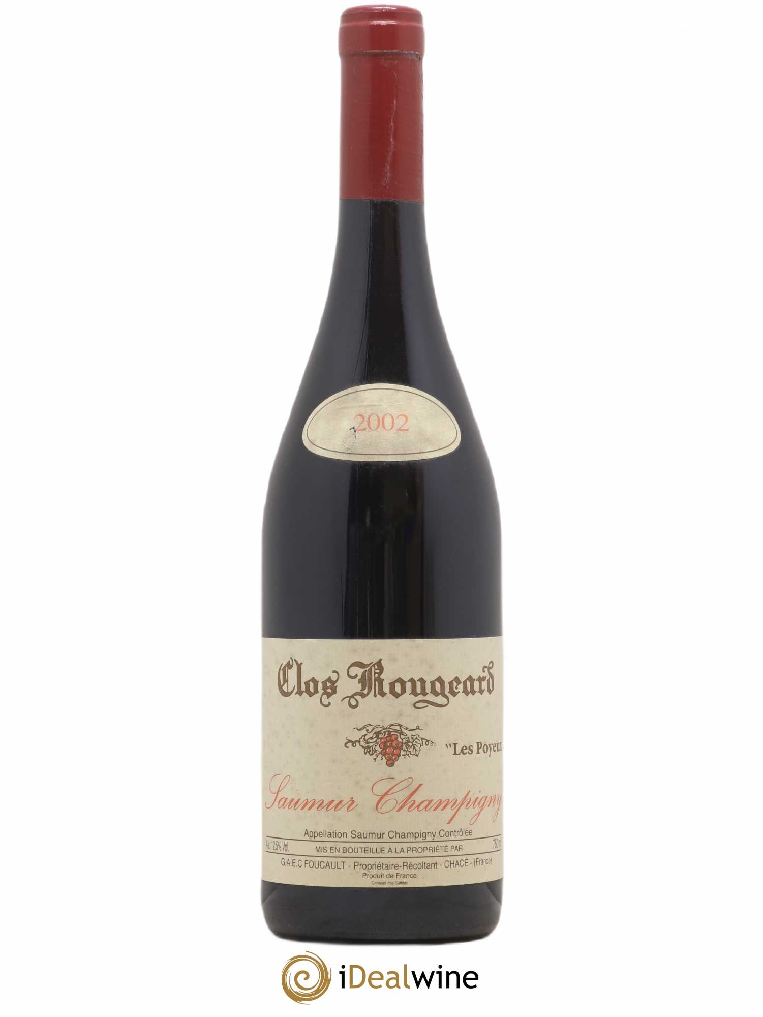 Saumur-Champigny Les Poyeux Clos Rougeard 2002 - Lot de 1 bouteille - 0