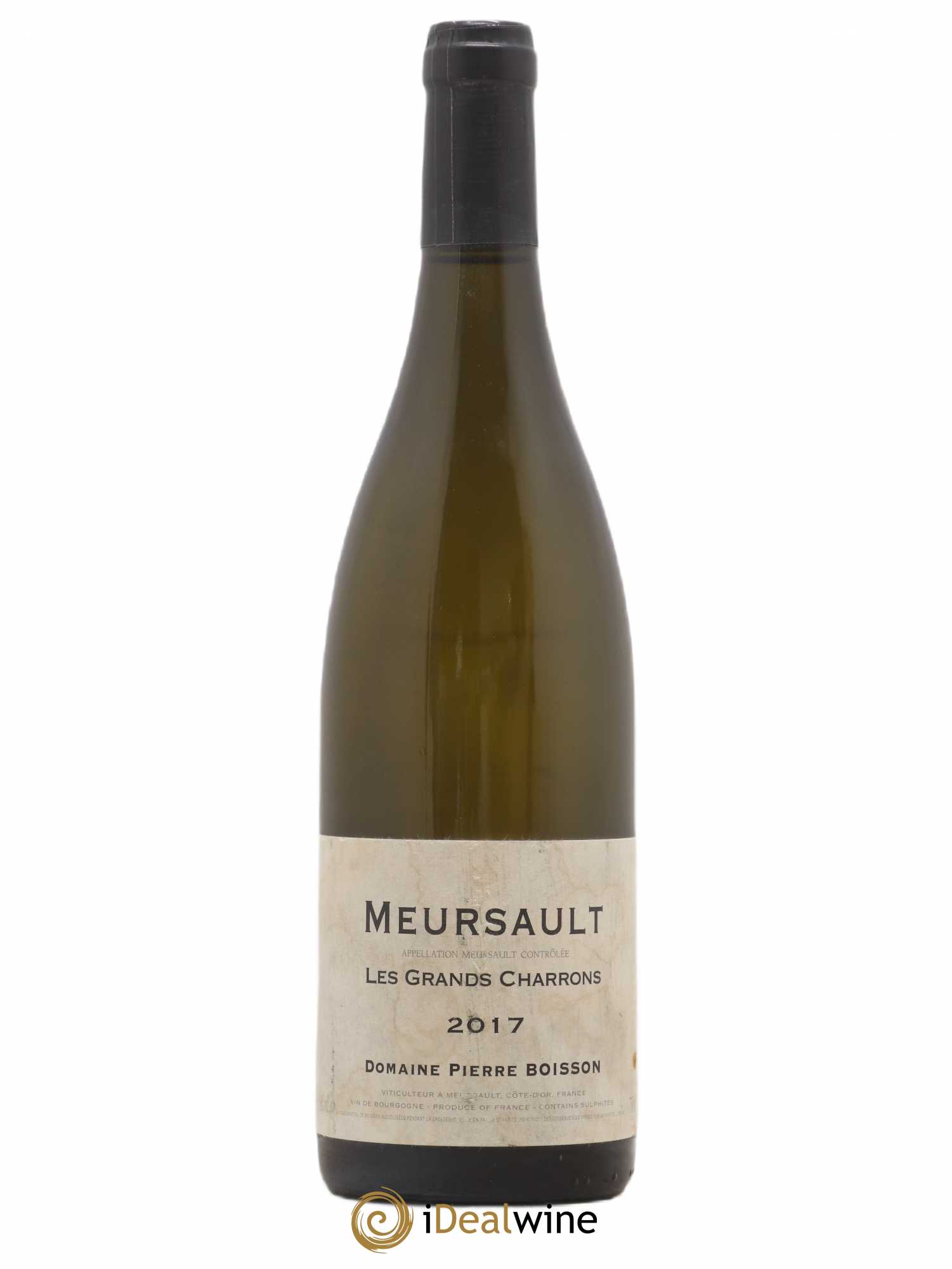 Meursault Les Grands Charrons Pierre Boisson (Domaine) 2017 - Lot de 1 bouteille - 0