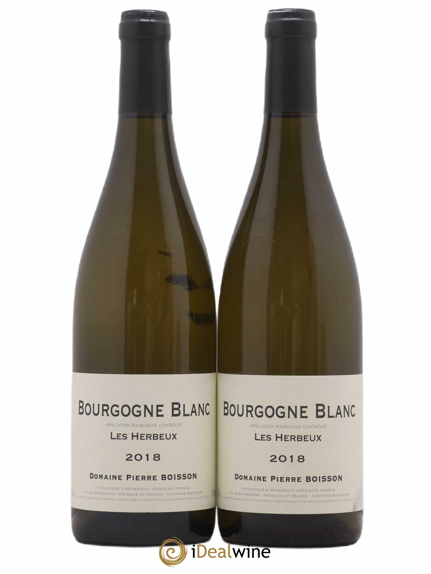 Bourgogne Les Herbeux Domaine Pierre Boisson 2018 - Posten von 2 Flaschen - 0