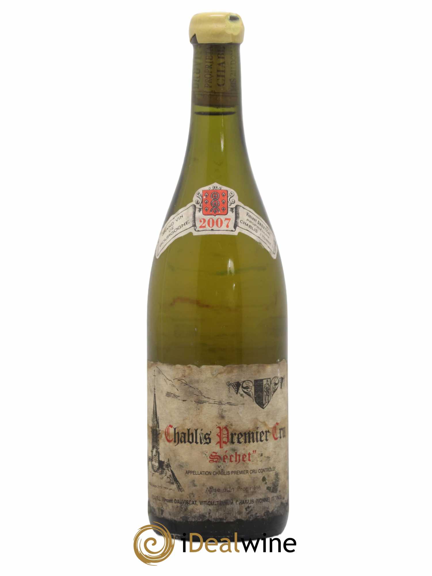 Chablis 1er Cru Séchet Vincent Dauvissat (Domaine) 2007 - Lot de 1 bouteille - 0