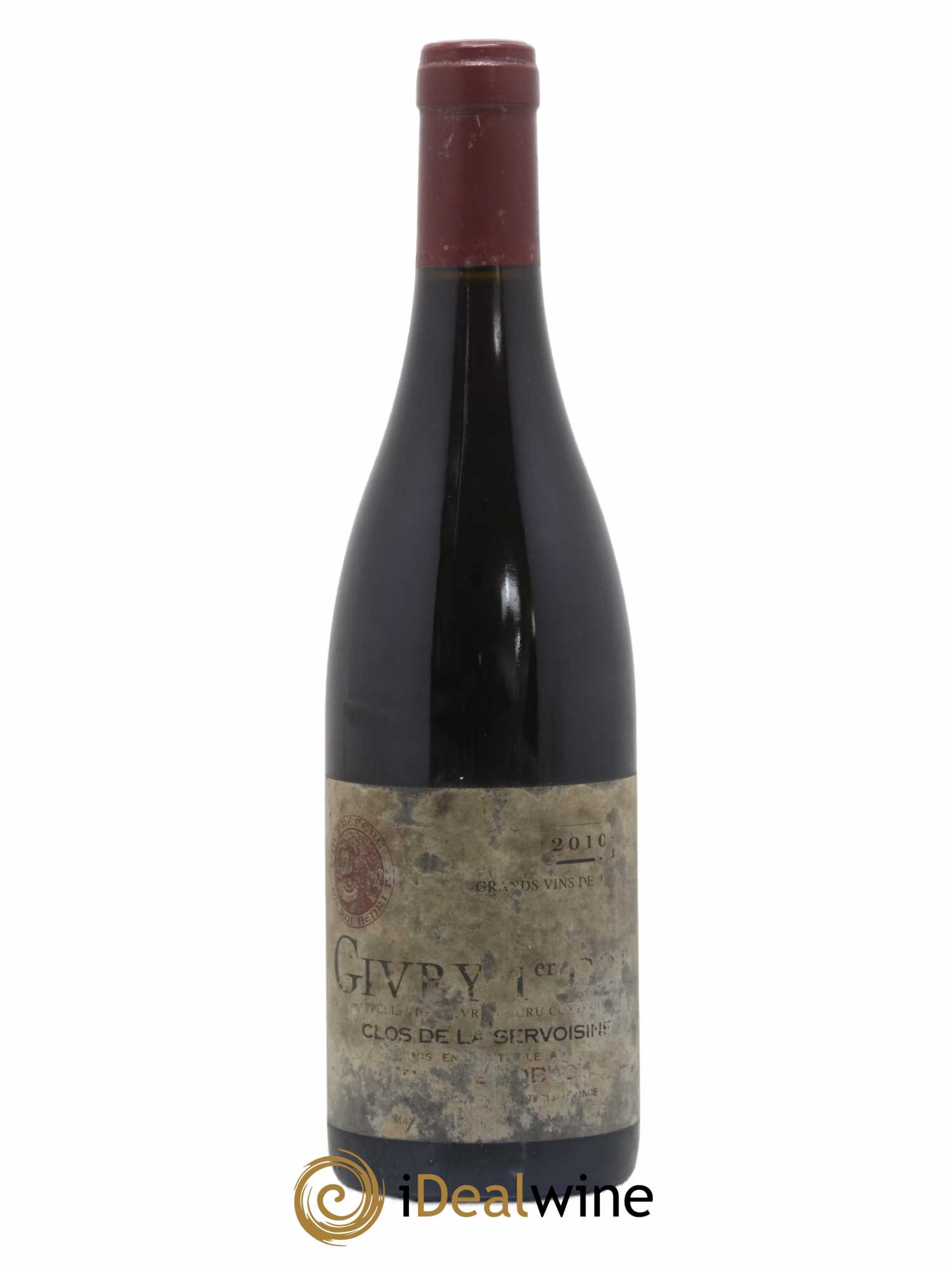 Givry 1er Cru Servoisine Joblot (Domaine) 2010 - Lot de 1 bouteille - 0