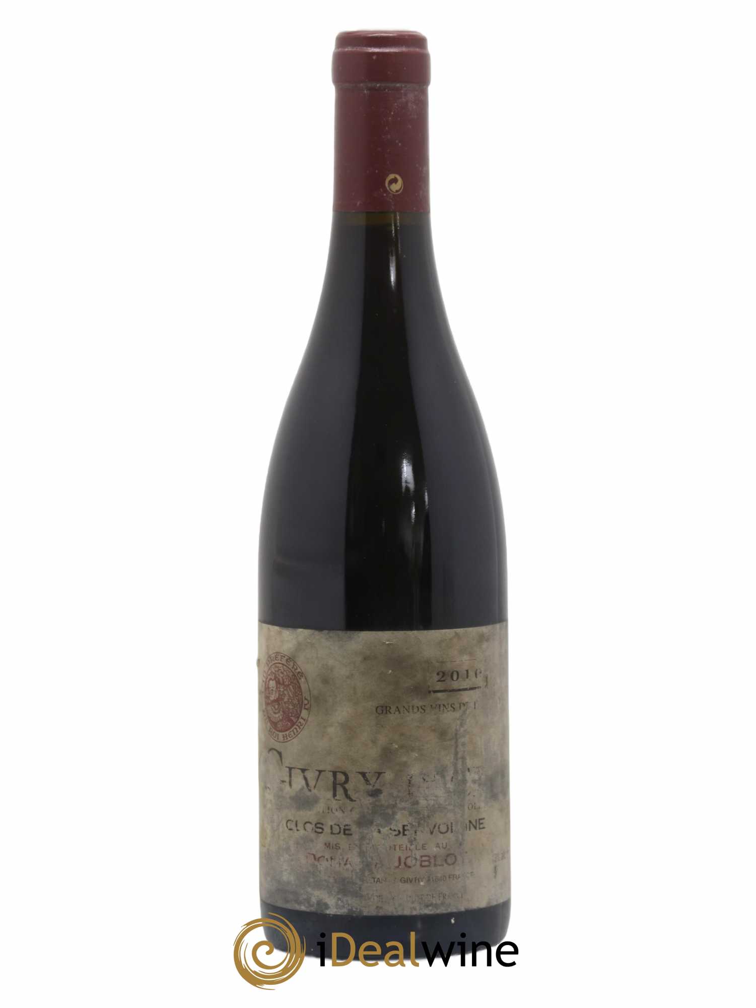 Givry 1er Cru Servoisine Joblot (Domaine) 2010 - Lot de 1 bouteille - 0