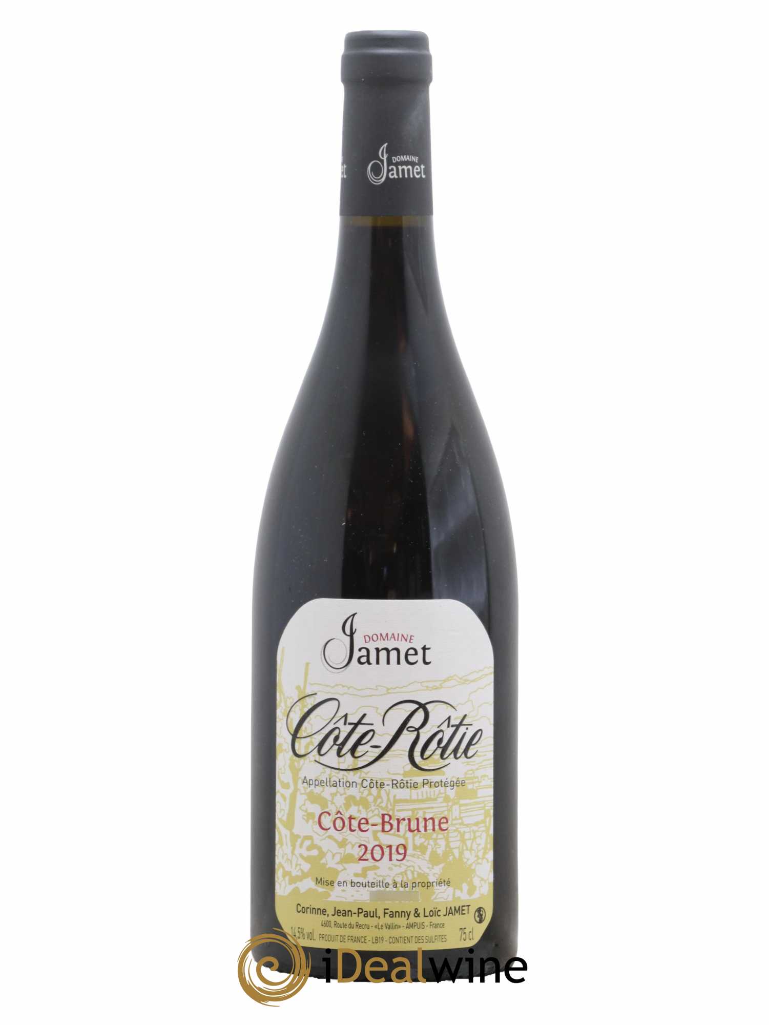 Côte-Rôtie Côte Brune Jamet (Domaine) 2019 - Lot de 1 bouteille - 0