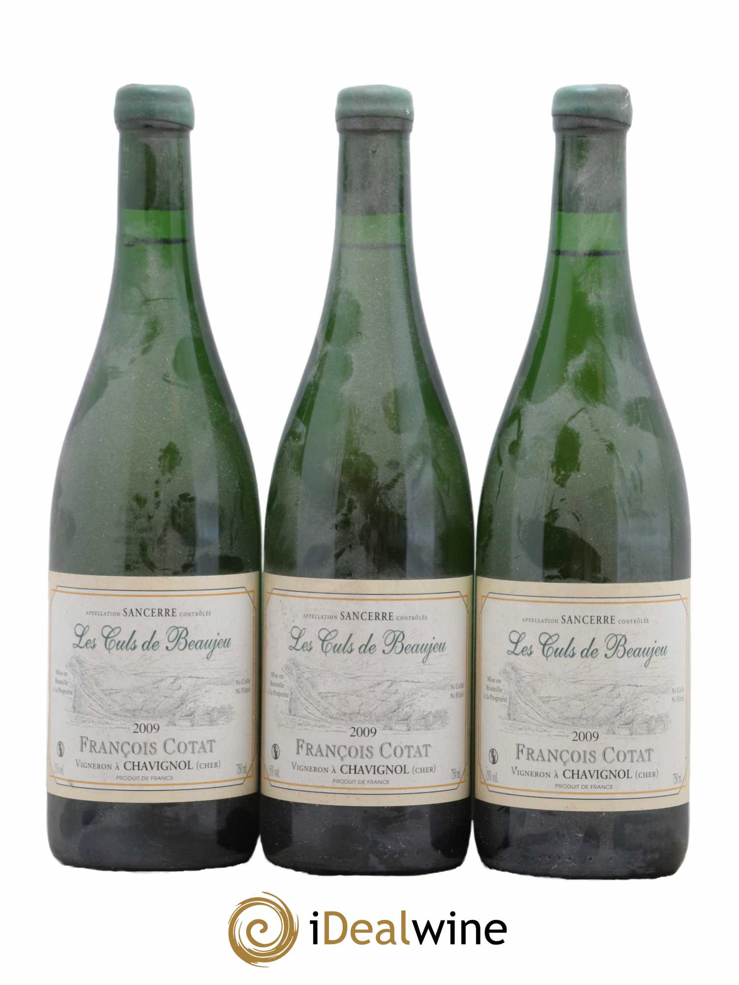 Sancerre Les Culs de Beaujeu François Cotat 2009 - Lot de 3 bouteilles - 0