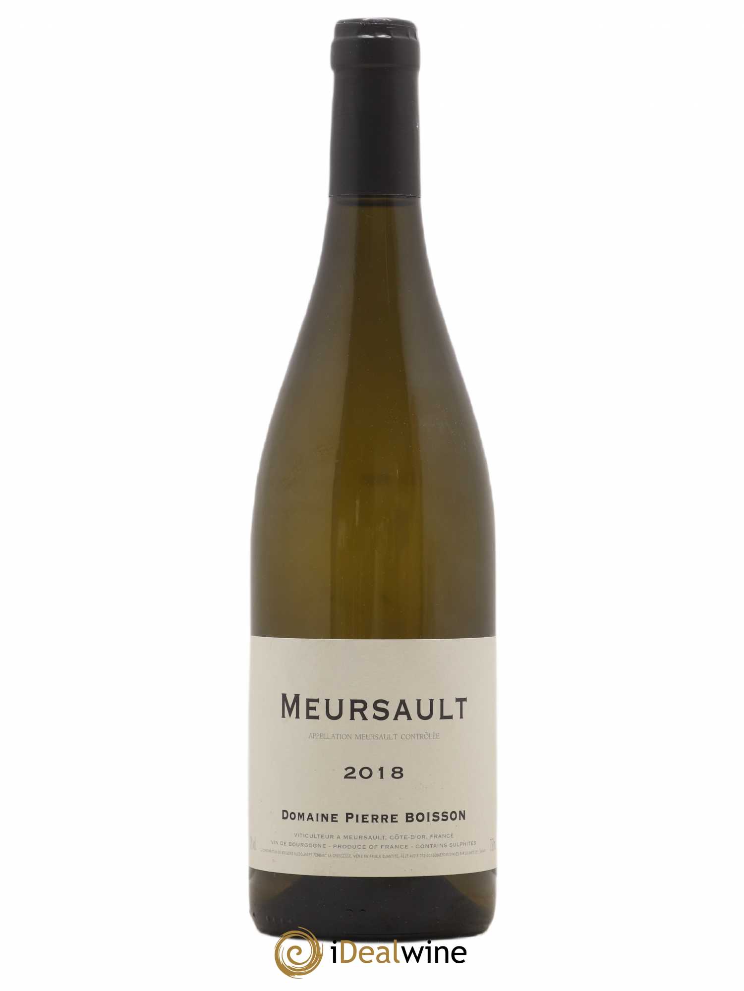 Meursault Pierre Boisson (Domaine) 2018 - Lot de 1 bouteille - 0