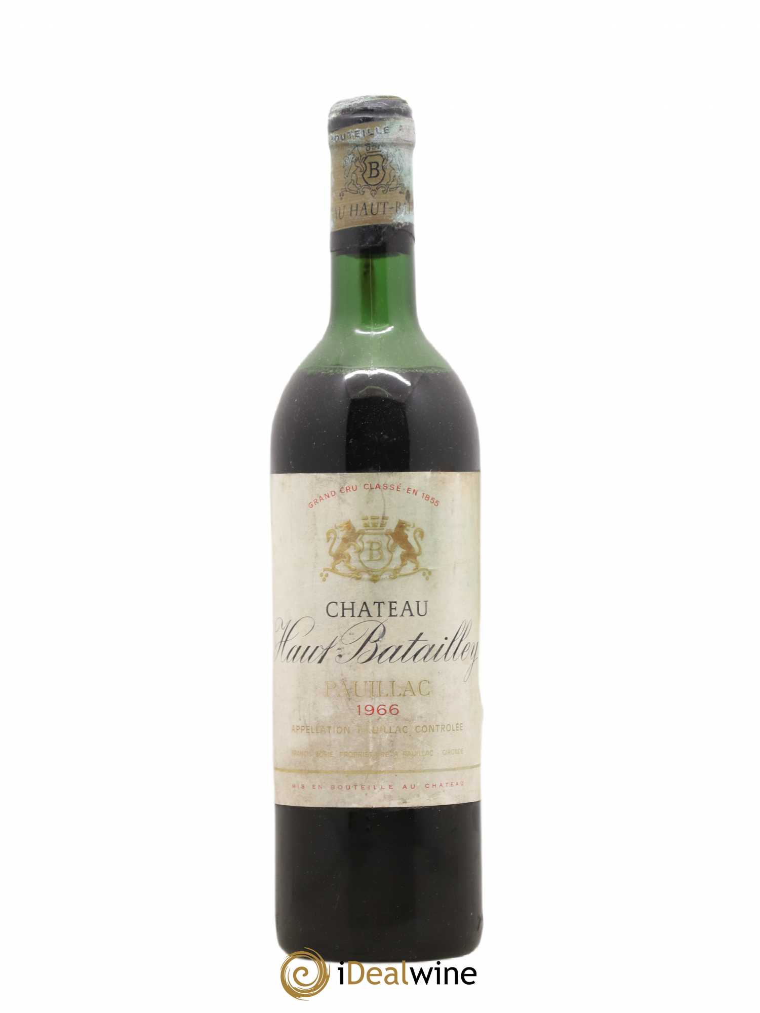 Château Haut Batailley 5ème Grand Cru Classé 1966 - Lot de 1 bouteille - 0