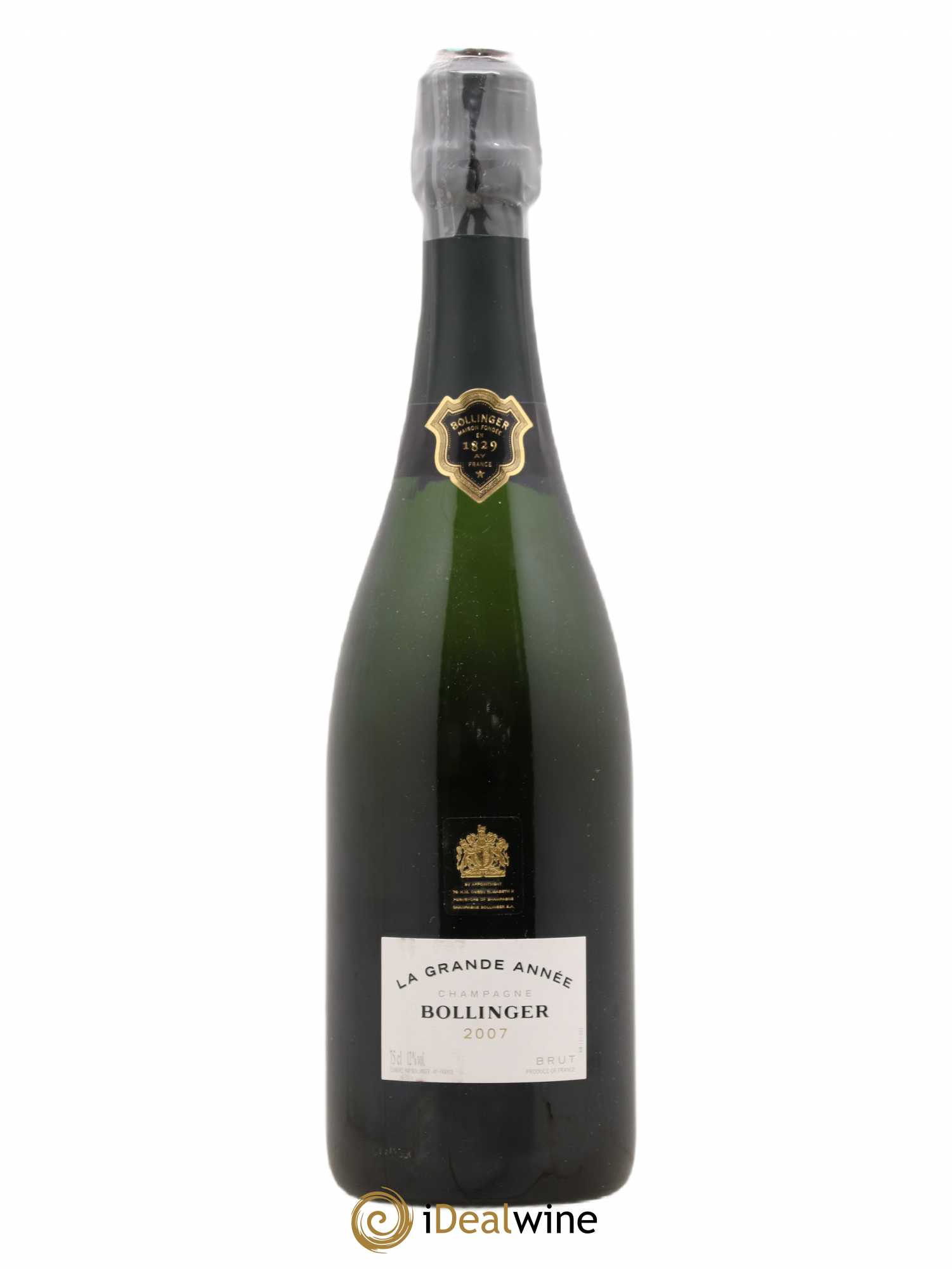 La Grande Année Brut Bollinger Brut 2007 - Lot de 1 bouteille - 0