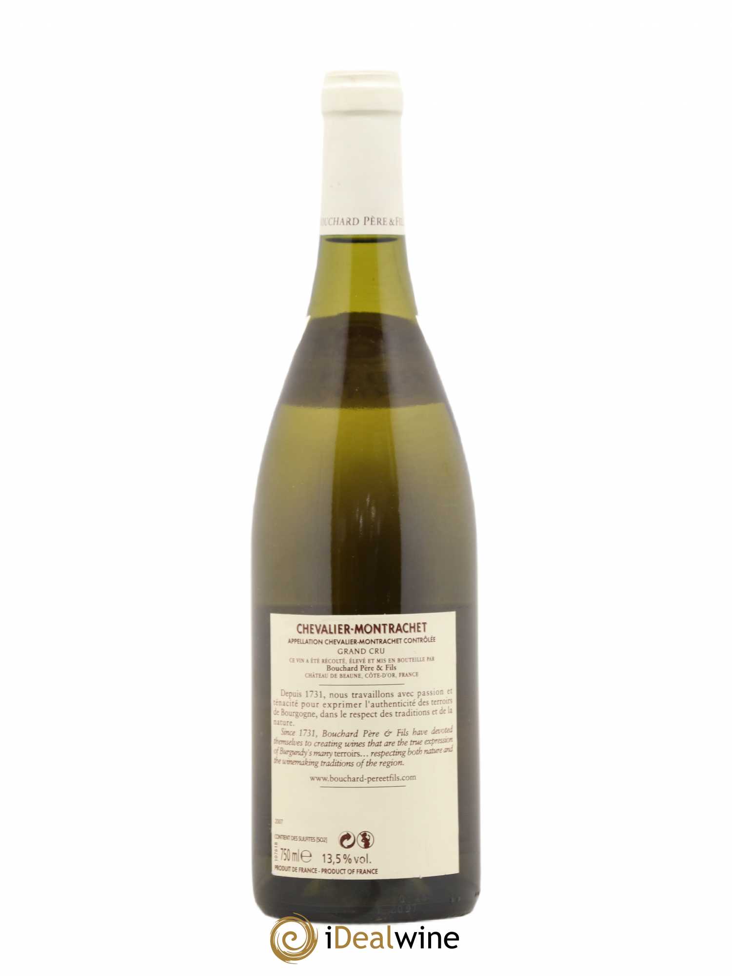 Chevalier-Montrachet Grand Cru Bouchard Père & Fils 2007 - Lot de 1 bouteille - 1