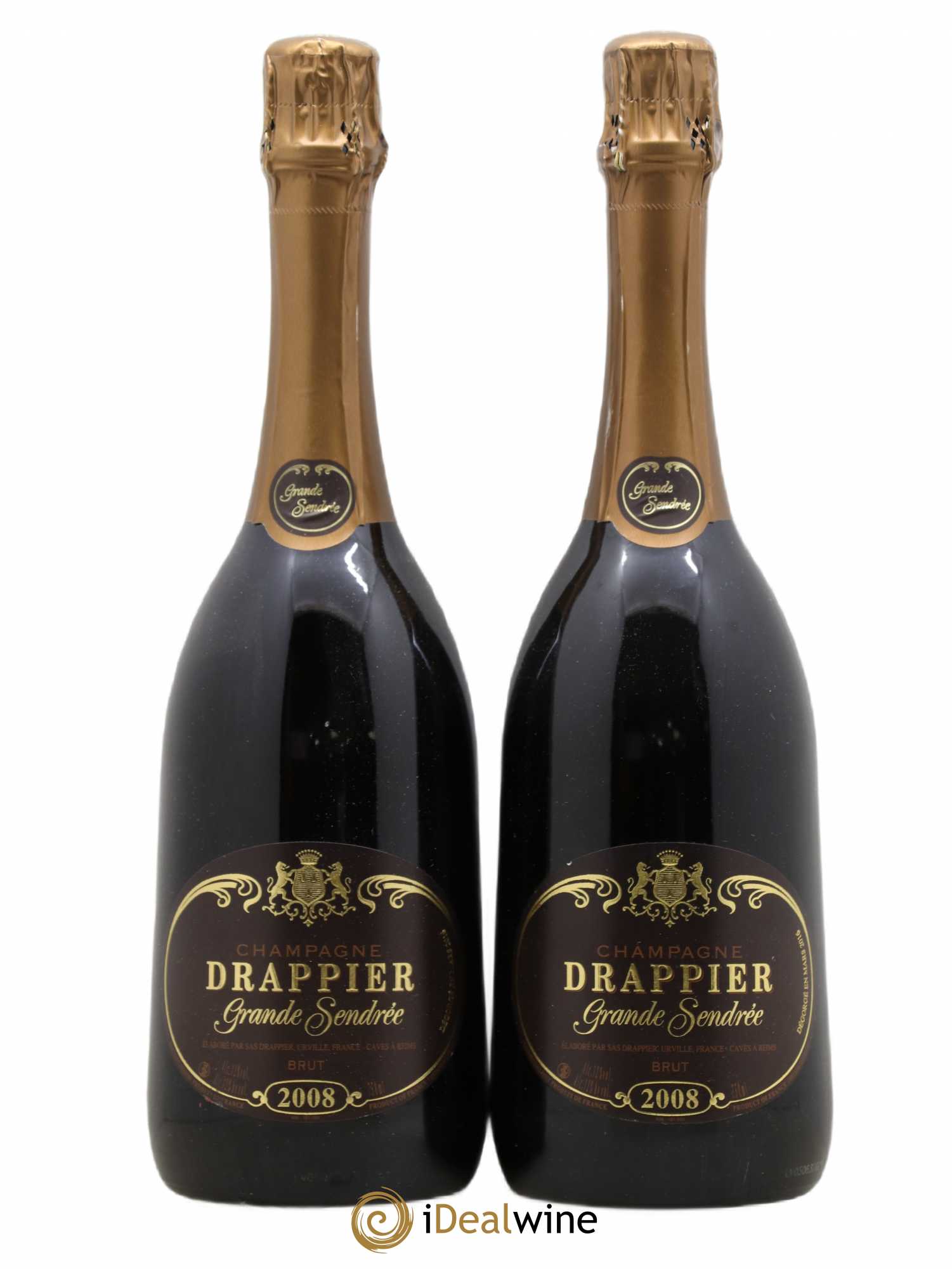 Grande Sendrée Drappier Brut 2008 - Lot de 2 bouteilles - 0