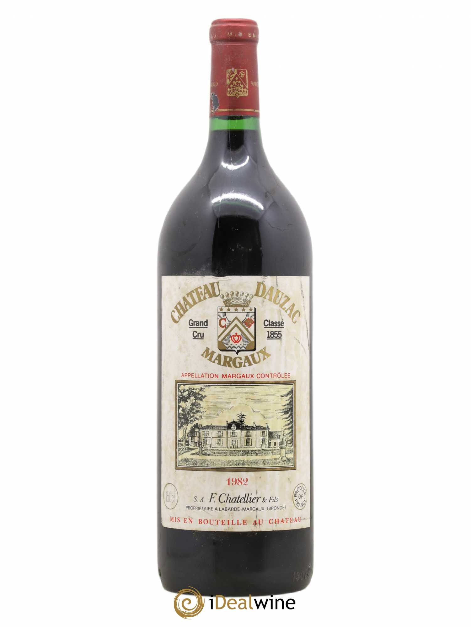 Château Dauzac 5ème Grand Cru Classé 1982 - Lot de 1 magnum - 0