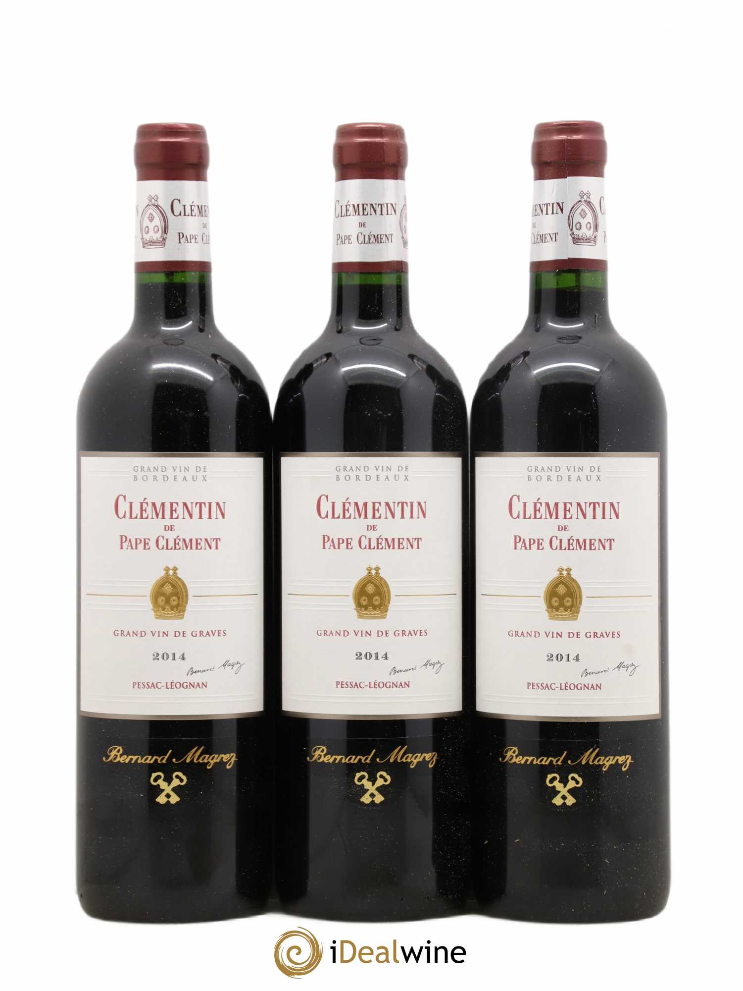 Le Clémentin de Pape Clément Second Vin 2014 - Lot de 6 bouteilles - 1