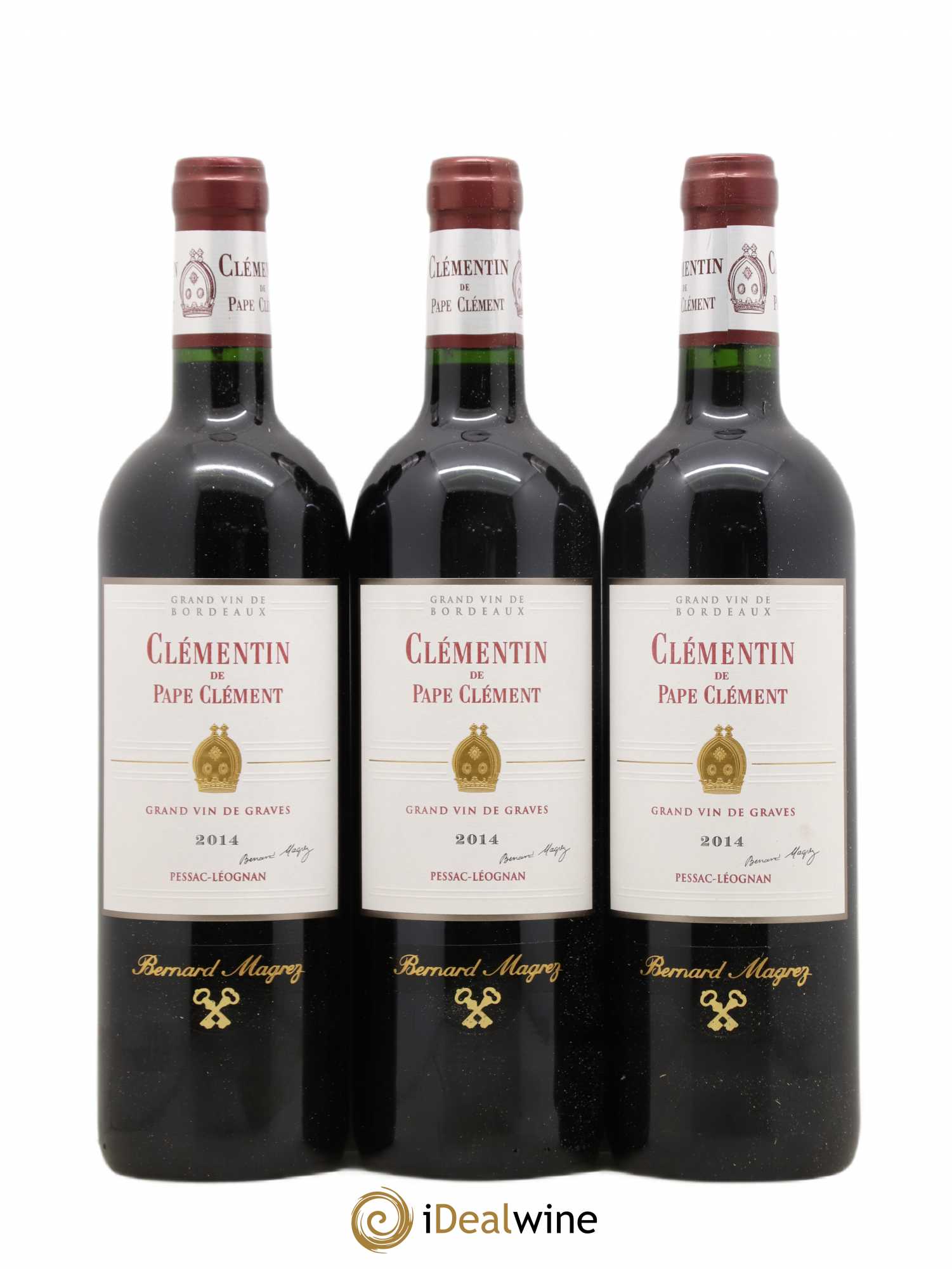 Le Clémentin de Pape Clément Second Vin 2014 - Lot de 6 bouteilles - 2